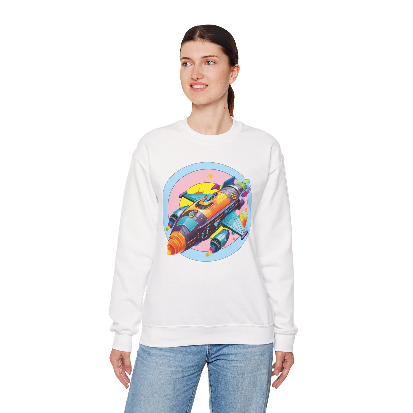 Space Shuttle Sweatshirt, Cosmic Sweatshirt, Astronaut Sweatshirt, Space Cosmic Sweatshirt