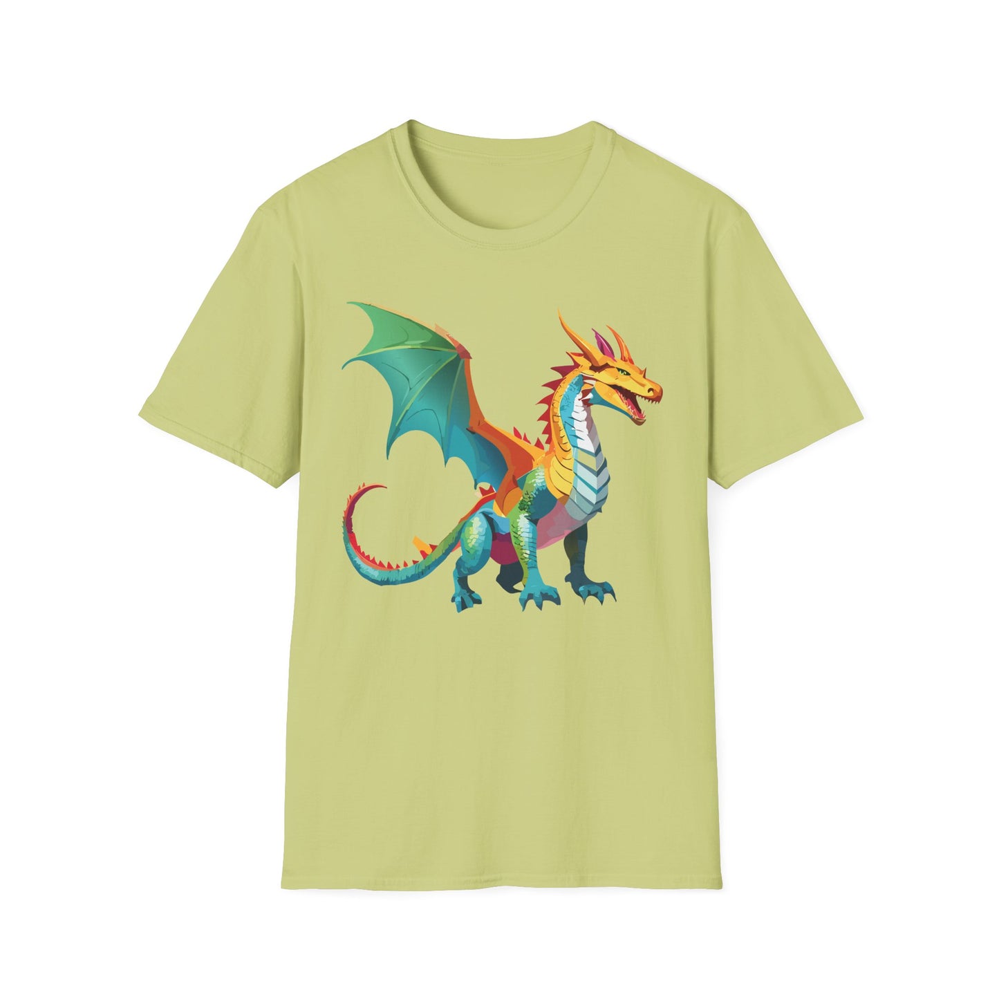 Dragon T Shirt, Dragon Shirt, Shirt with Animals, Animal Shirt