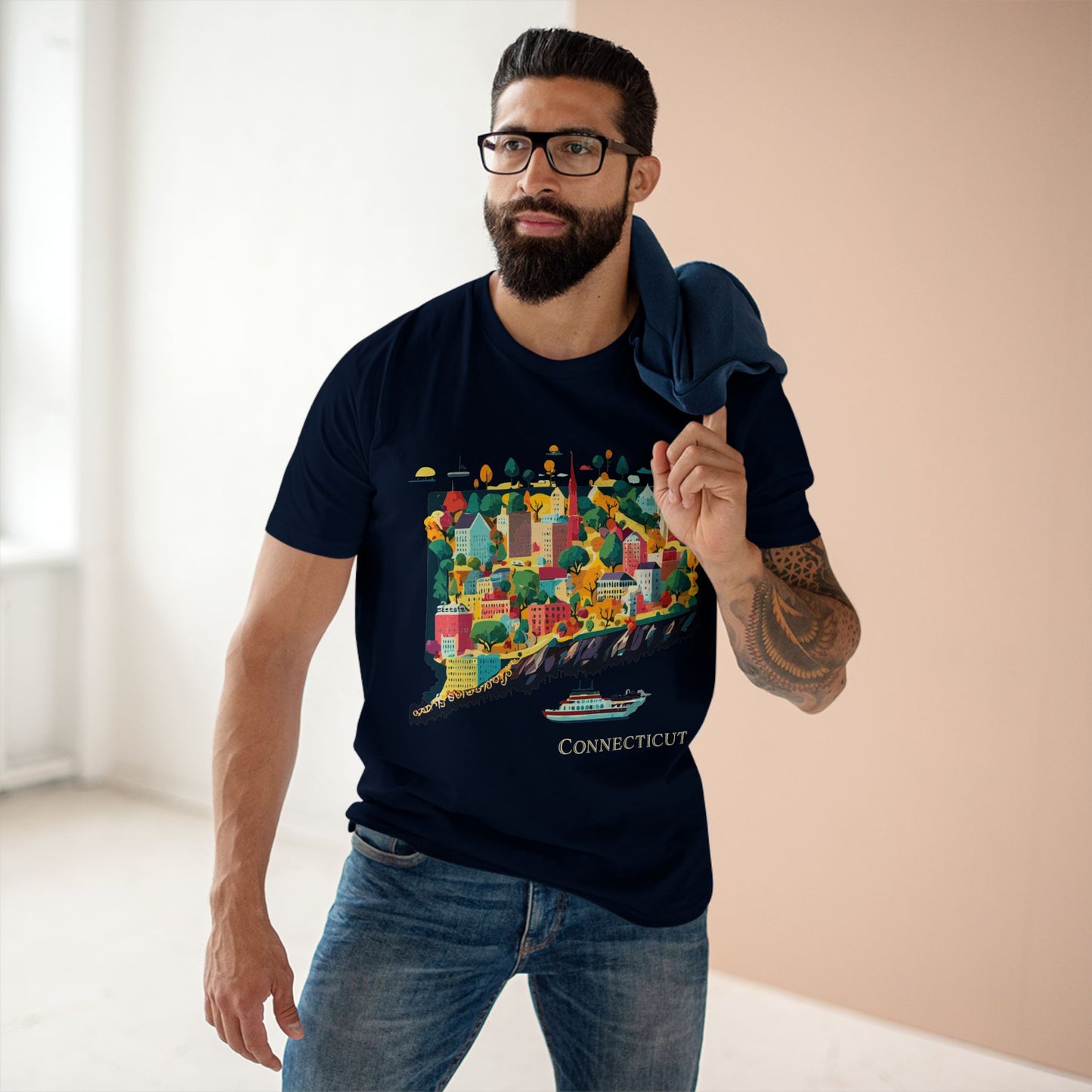 US State Shirts, Connecticut Shirt