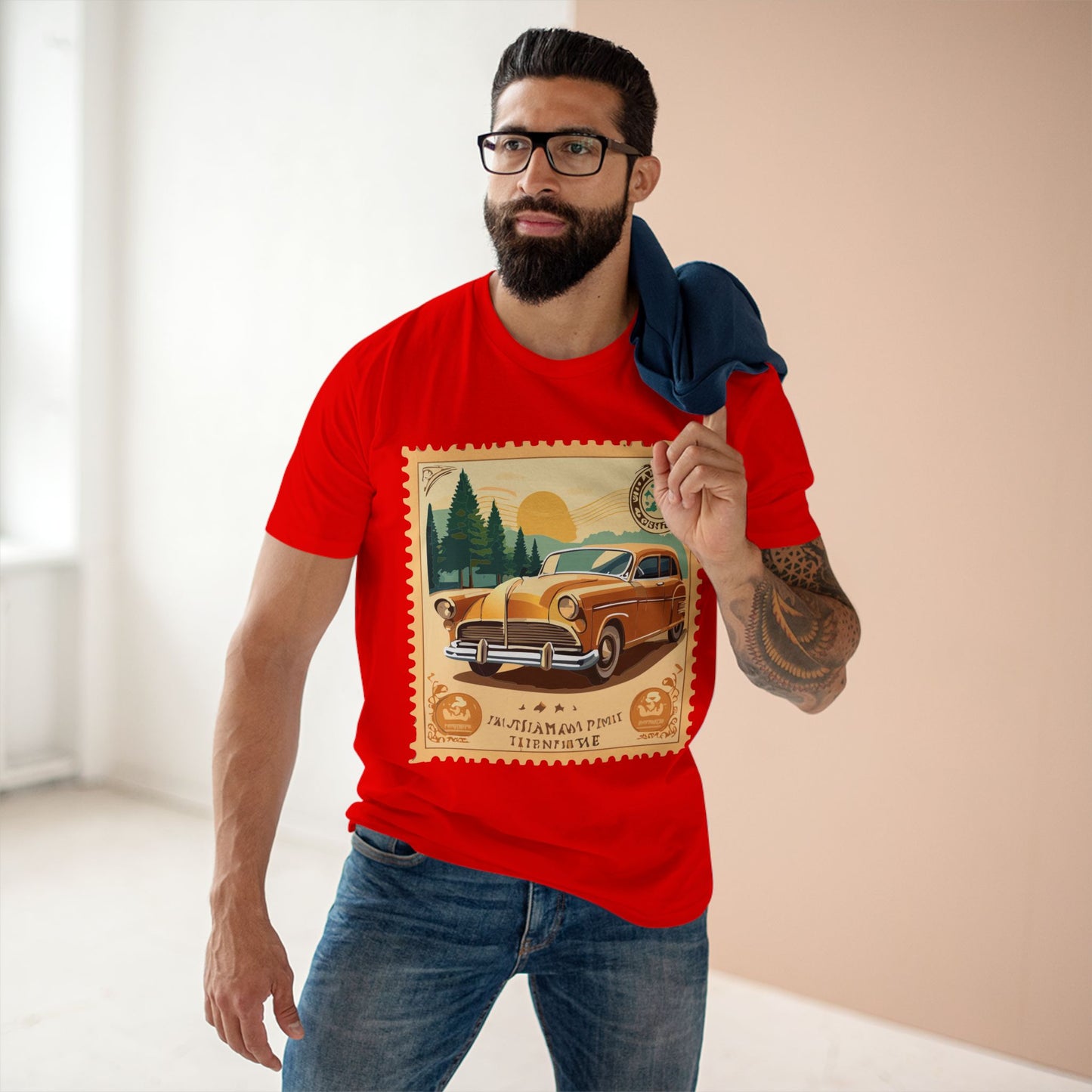Stamp Shirt, Postage Stamp Shirt