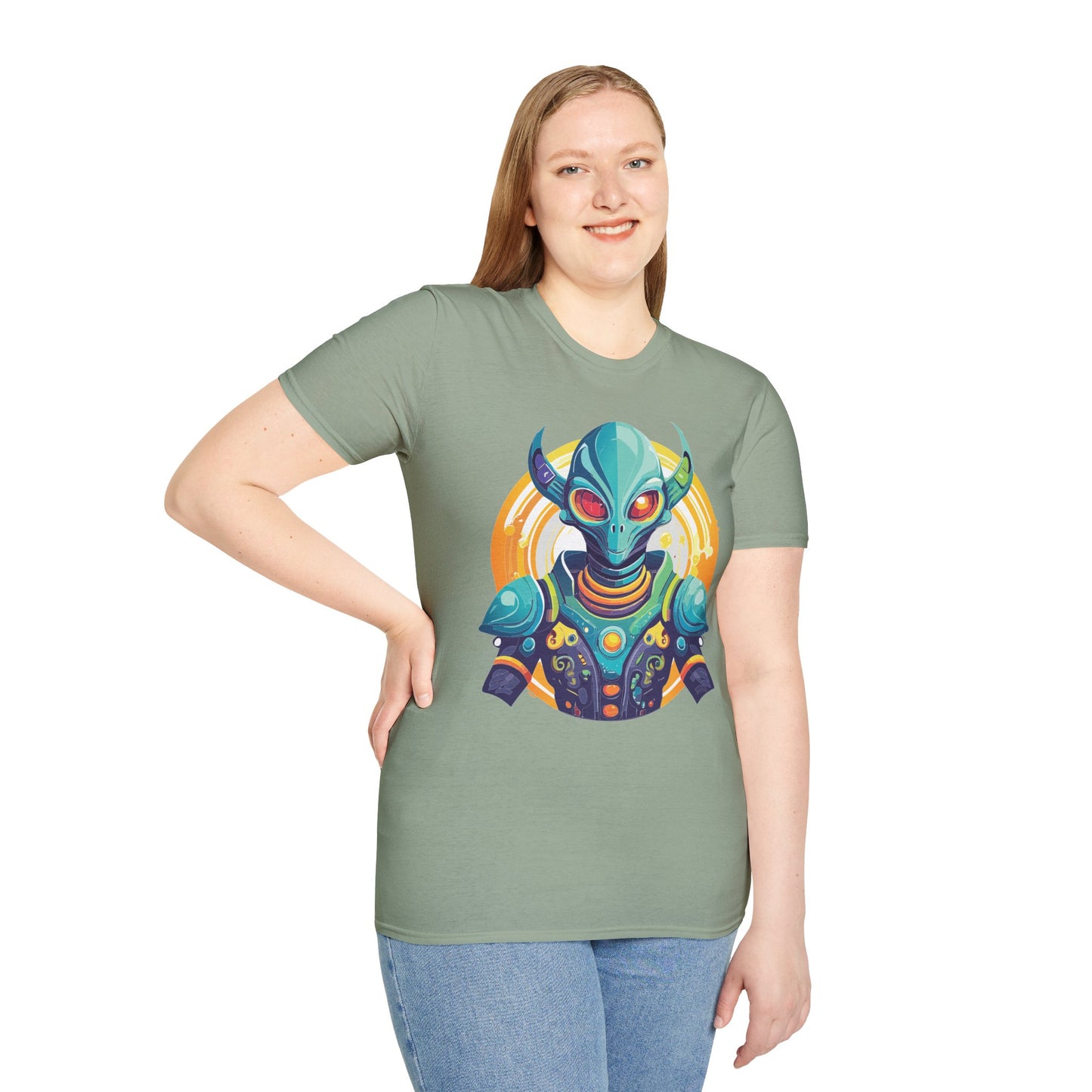 Alien T Shirt, Cosmos Shirt, Shirt with Aliens, Cosmo Shirts