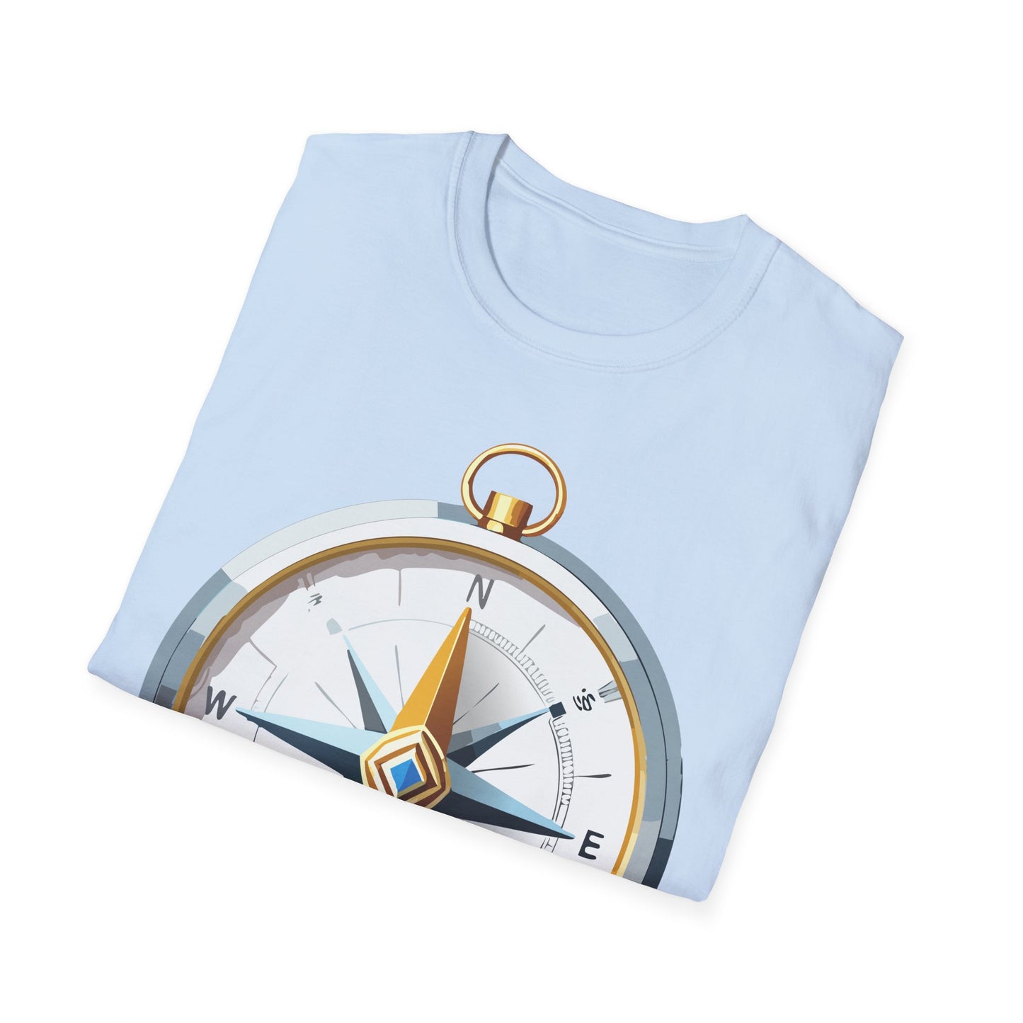 Compass T Shirt, Compass Shirt, Shirt with Compass, Navigator Shirt