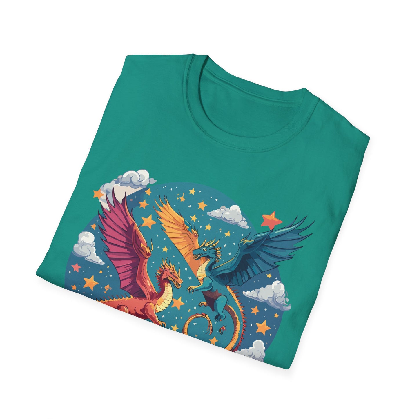 Dragon T Shirt, Dragon Shirt, Shirt with Animals, Animal Shirt