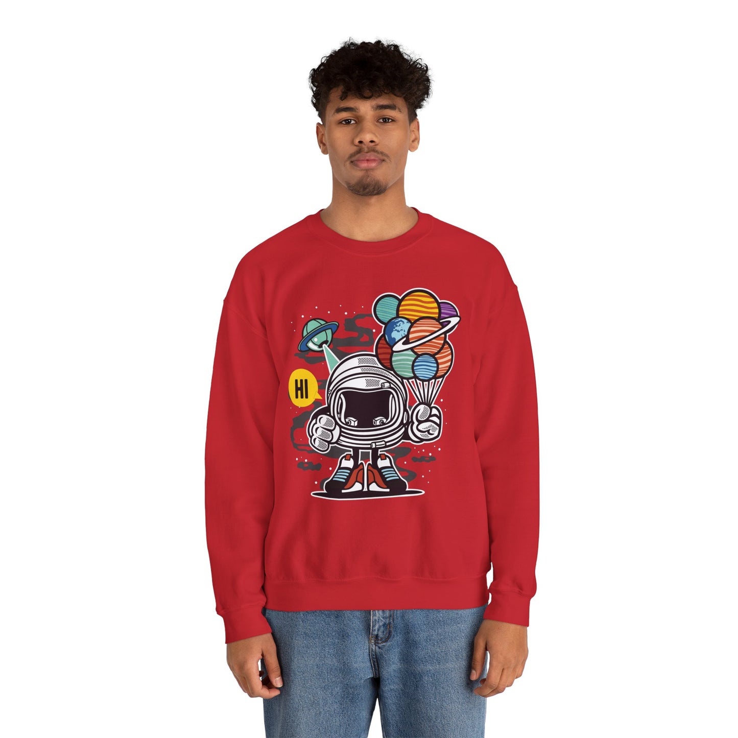 Space Shuttle Sweatshirt, Cosmic Sweatshirt, Astronaut Sweatshirt, Space Cosmic Sweatshirt