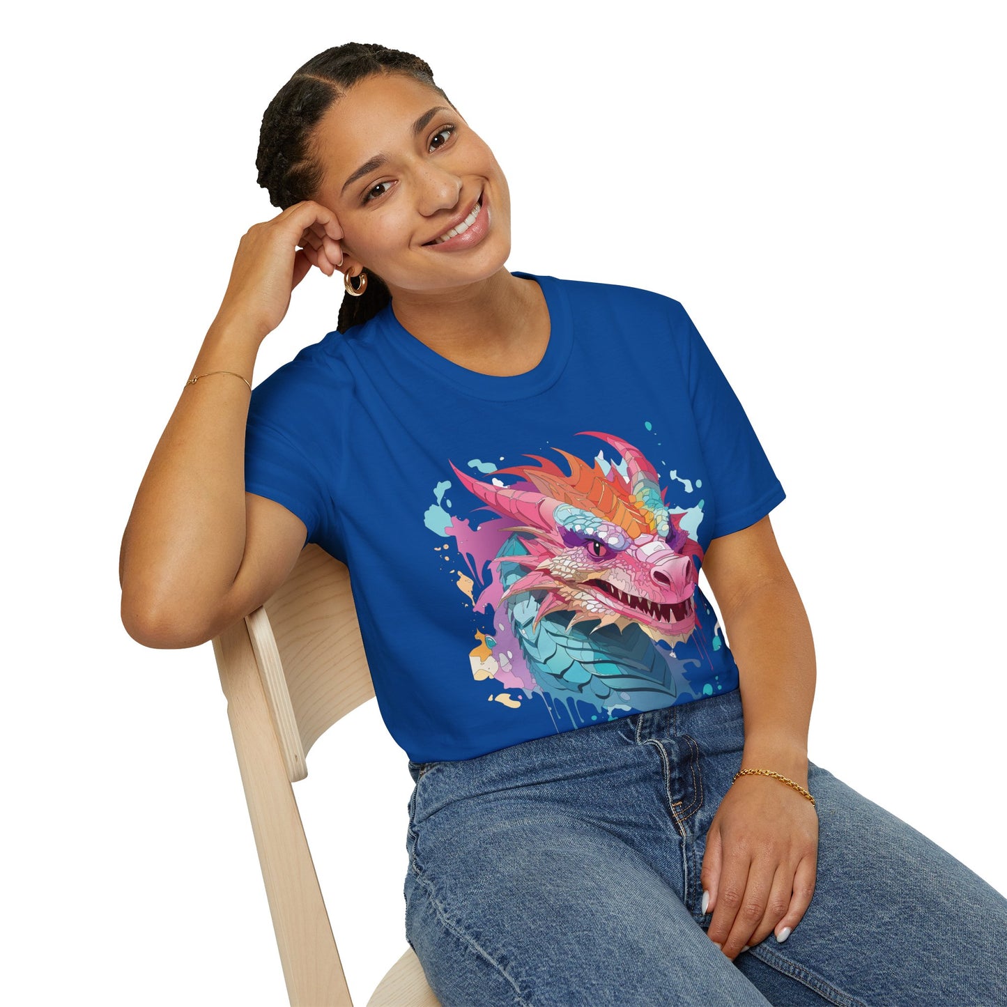 Dragon T Shirt, Dragon Shirt, Shirt with Animals, Animal Shirt
