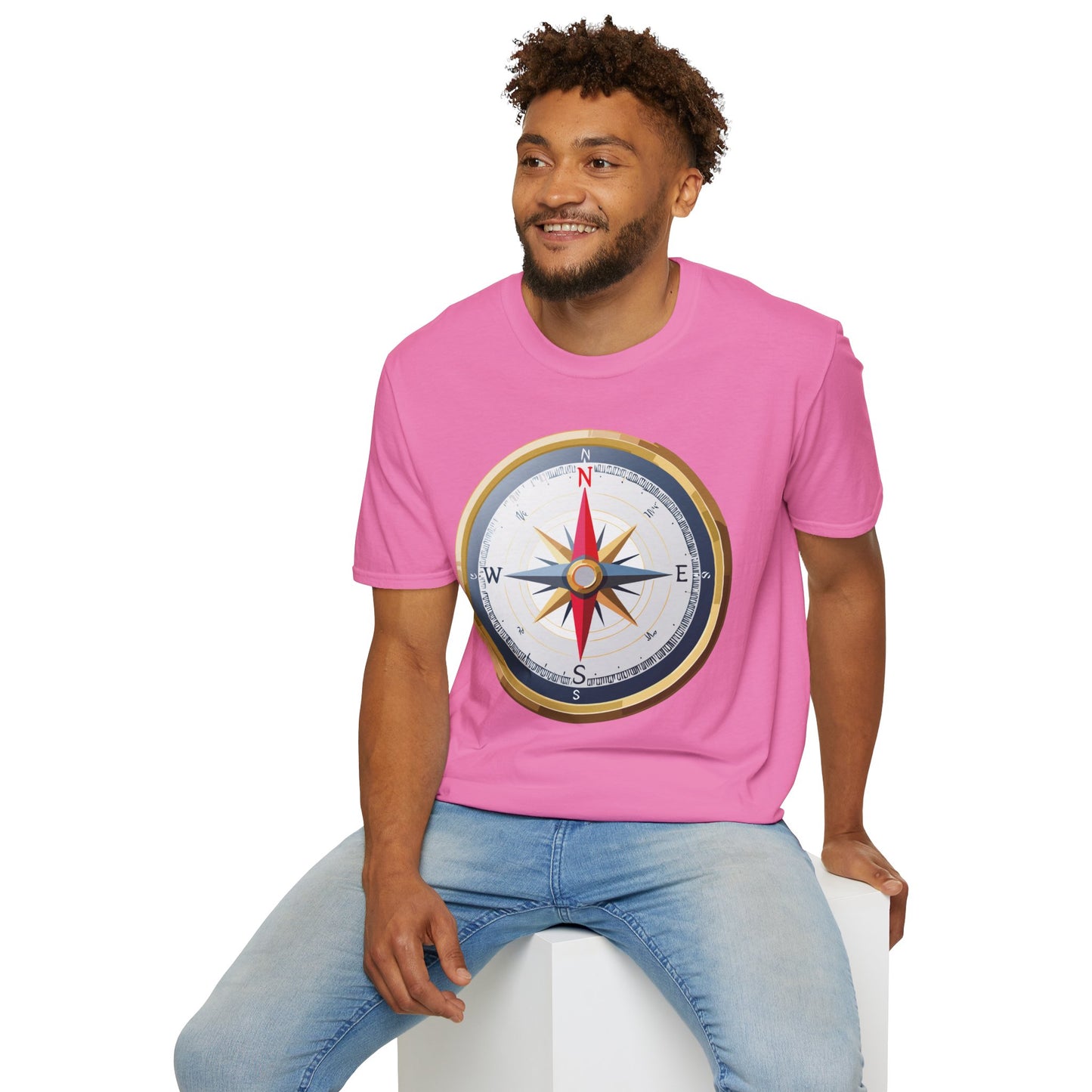Compass T Shirt, Compass Shirt, Shirt with Compass, Navigator Shirt