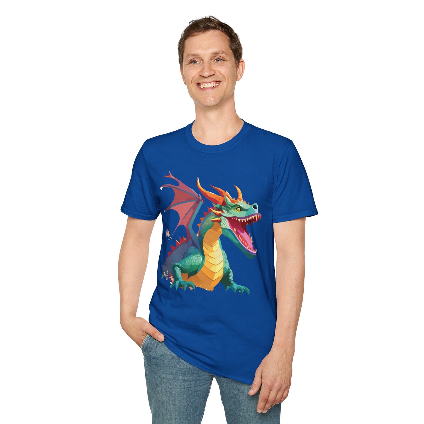 Dragon T Shirt, Dragon Shirt, Shirt with Animals, Animal Shirt