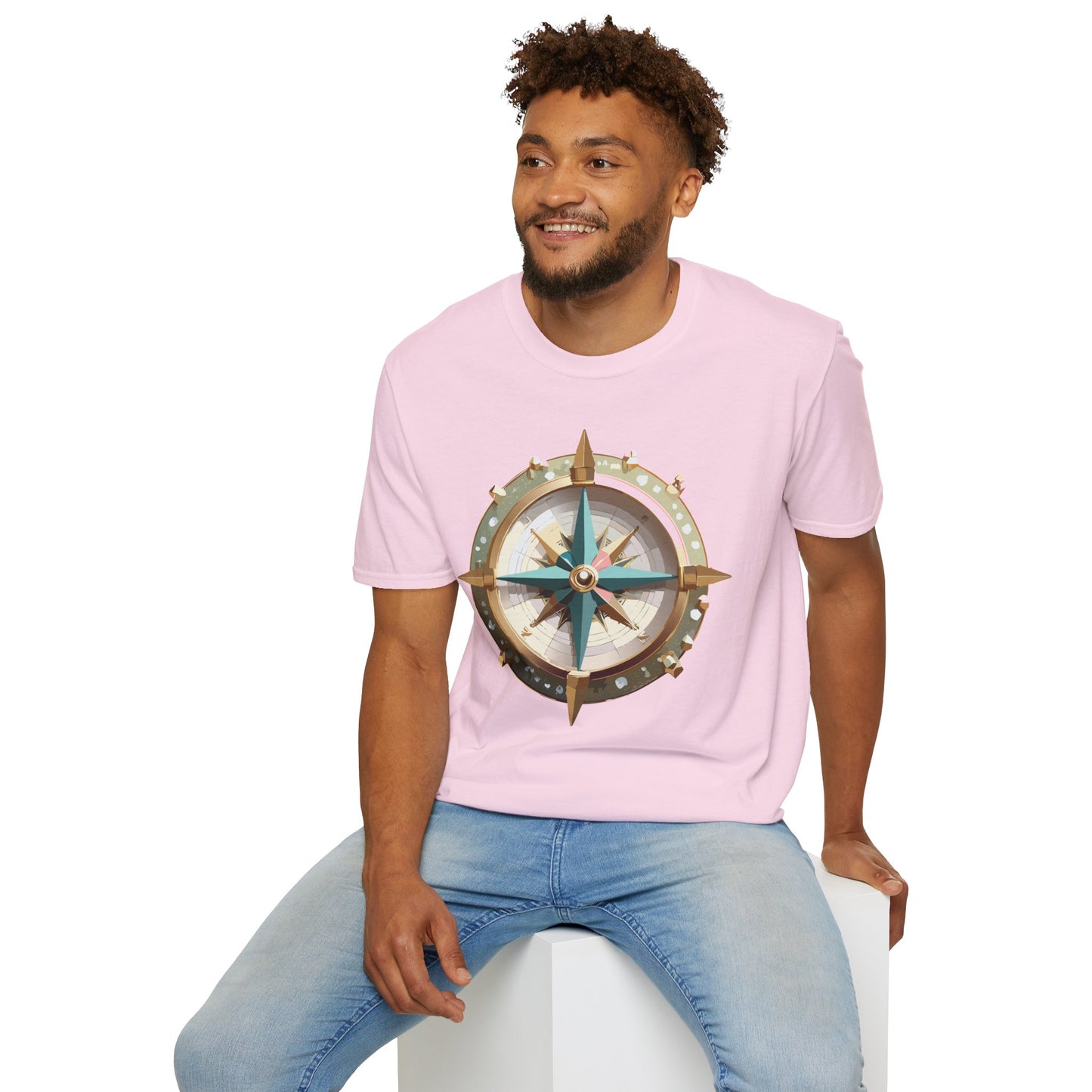 Compass T Shirt, Compass Shirt, Shirt with Compass, Navigator Shirt