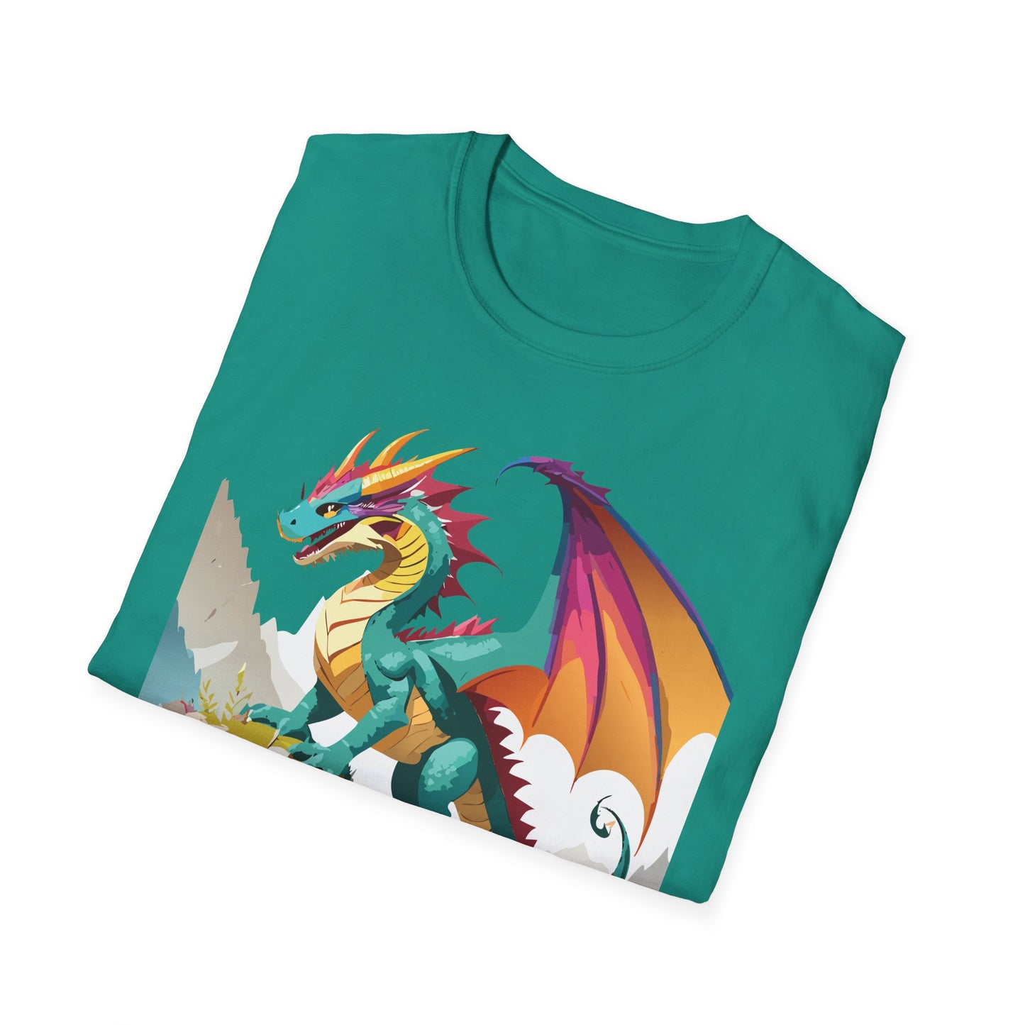 Dragon T Shirt, Dragon Shirt, Shirt with Animals, Animal Shirt