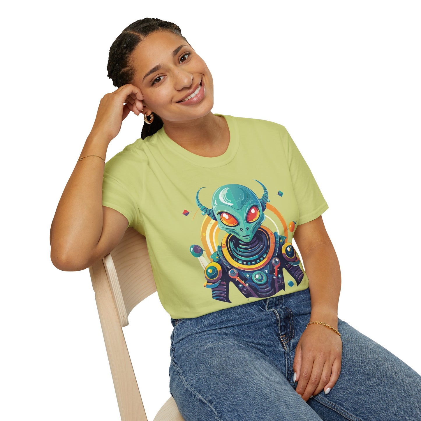 Alien T Shirt, Cosmos Shirt, Shirt with Aliens, Cosmo Shirts