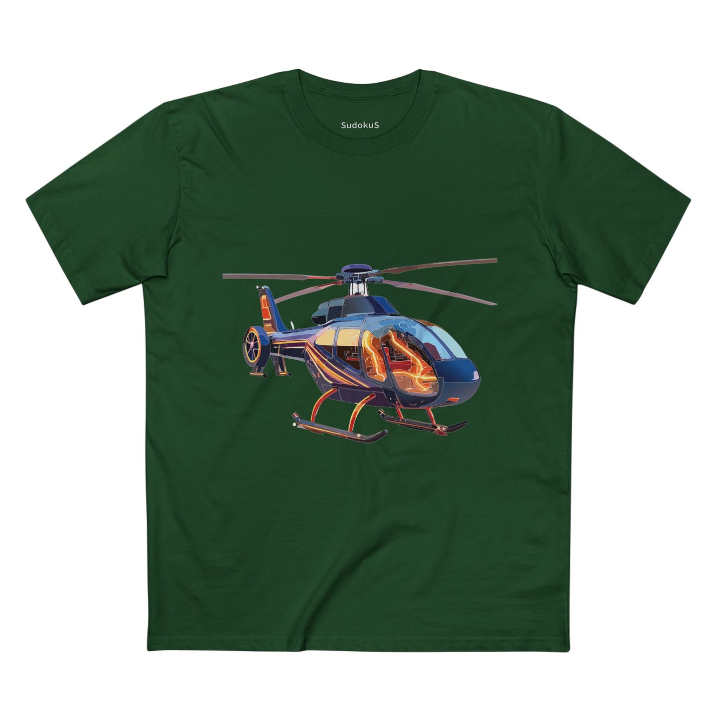 Helicopter Shirt, Chopper Shirt - SudokuS