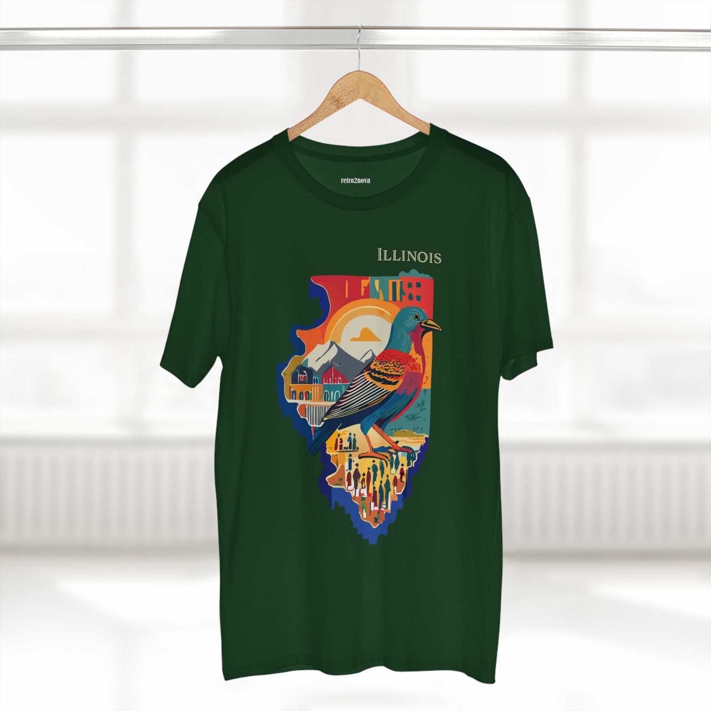 US State Shirts, Illinois Shirt