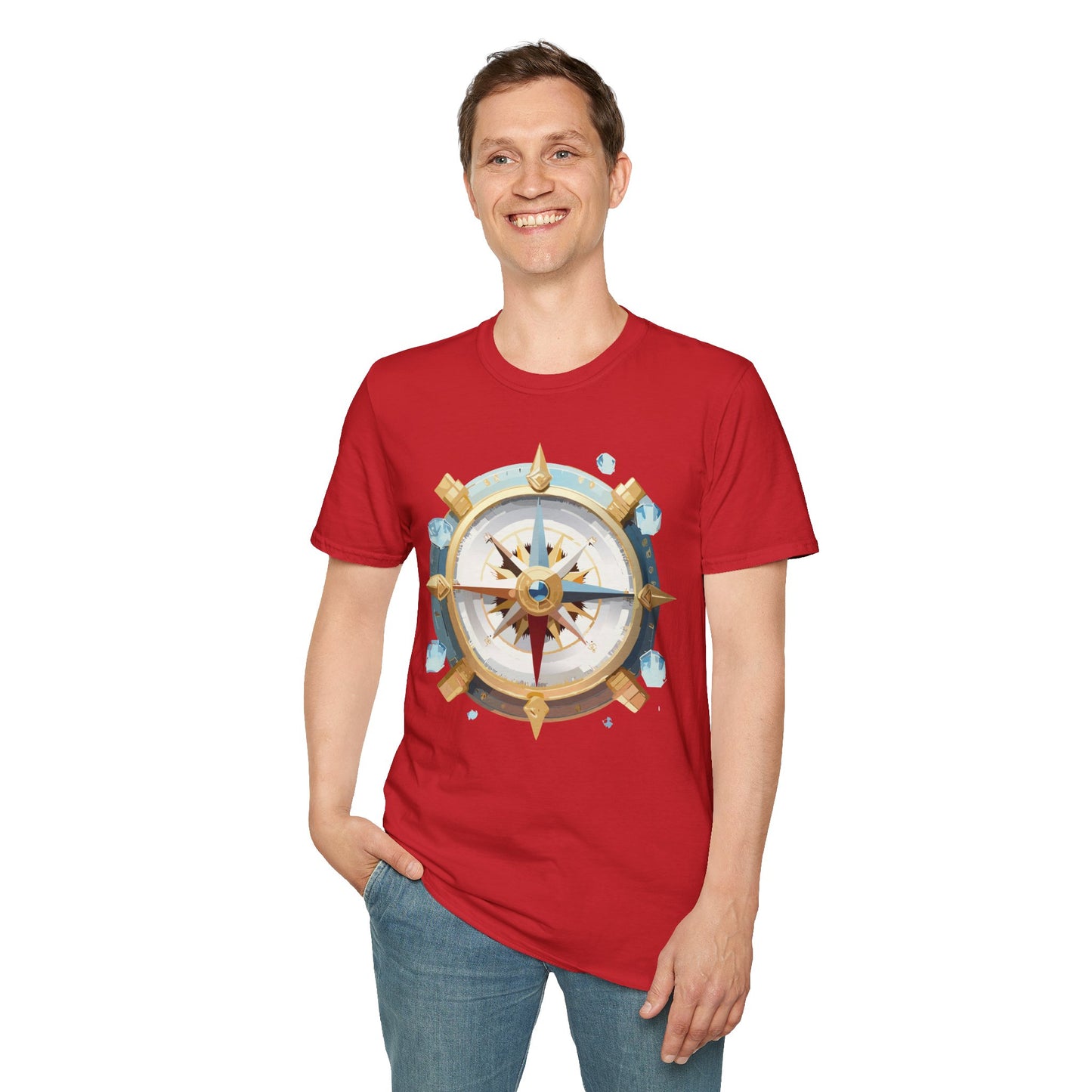 Compass T Shirt, Compass Shirt, Shirt with Compass, Navigator Shirt