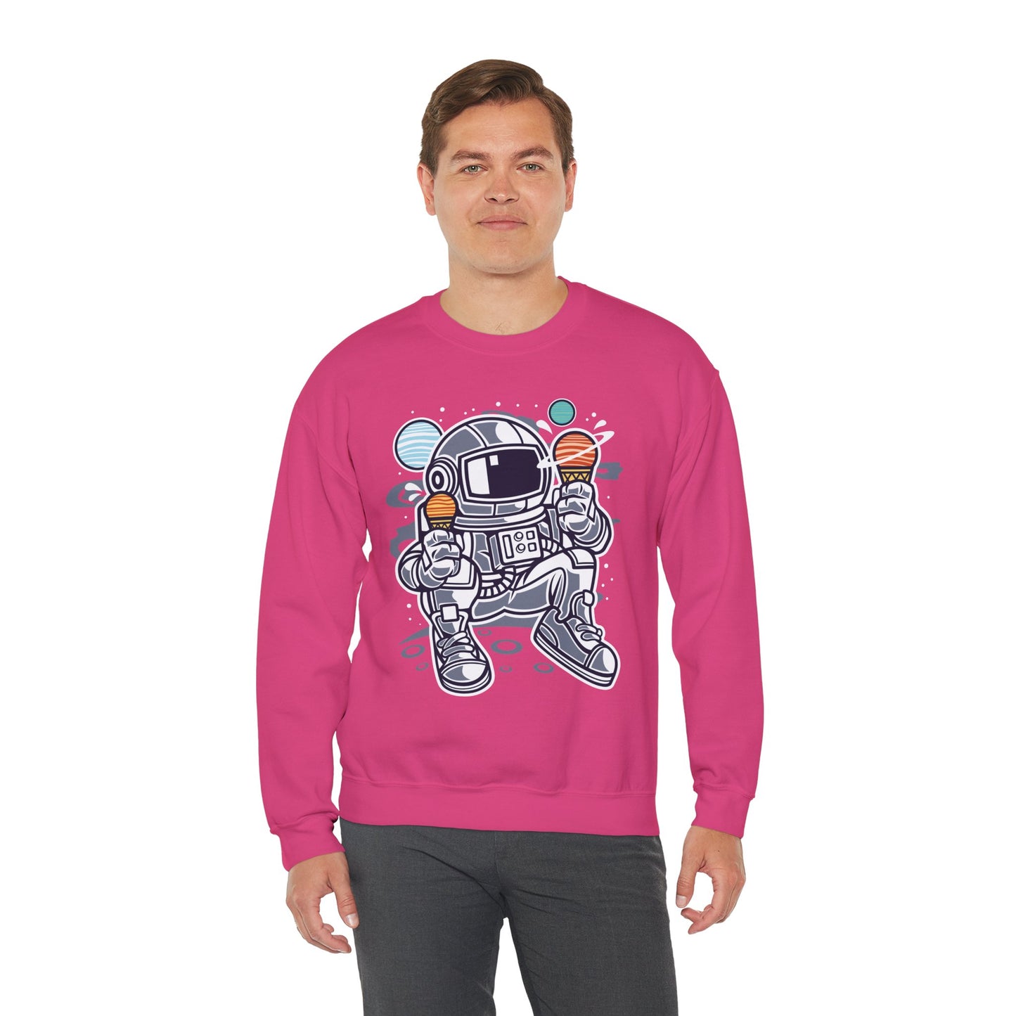 Space Shuttle Sweatshirt, Cosmic Sweatshirt, Astronaut Sweatshirt, Space Cosmic Sweatshirt