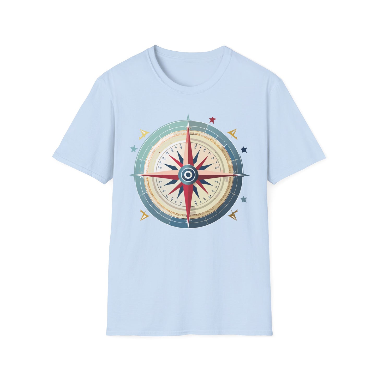 Compass T Shirt, Compass Shirt, Shirt with Compass, Navigator Shirt