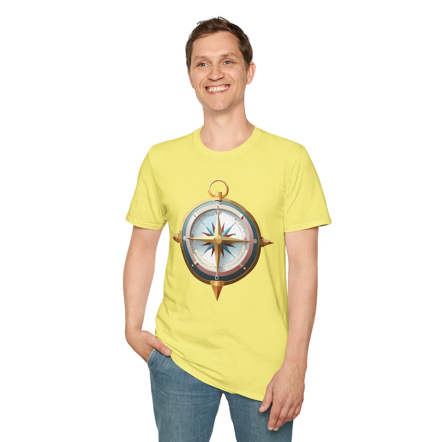 Compass T Shirt, Compass Shirt, Shirt with Compass, Navigator Shirt