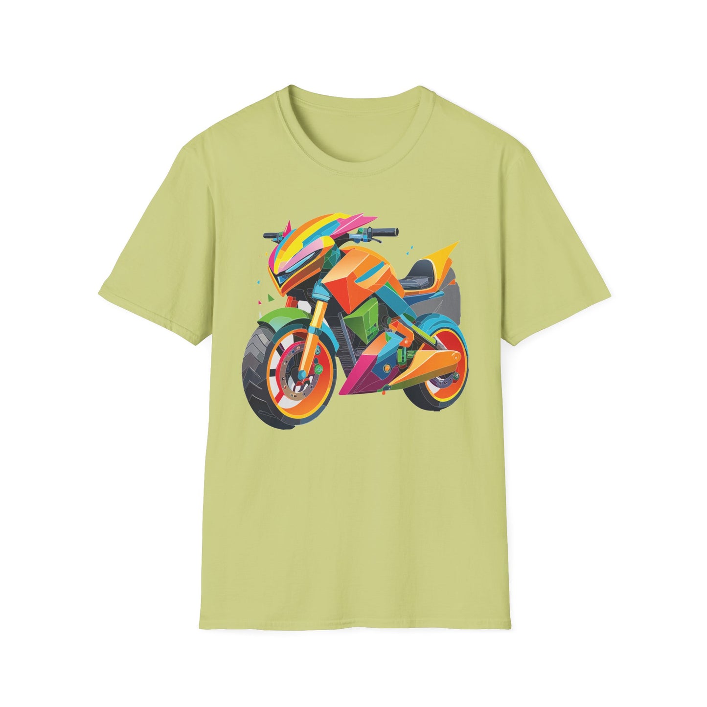 Bike T Shirt, Moto Shirt, Shirt with Motorcycle, MTB T Shirts
