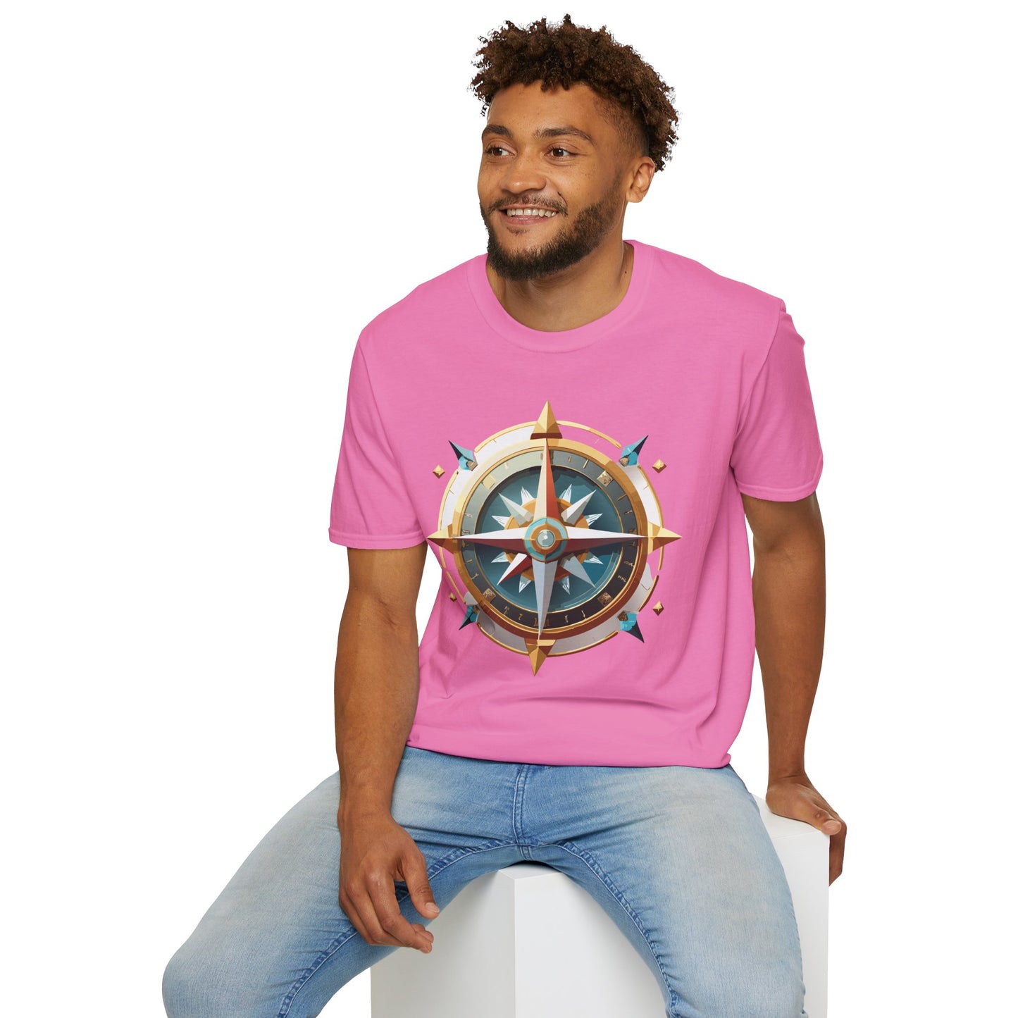 Compass T Shirt, Compass Shirt, Shirt with Compass, Navigator Shirt