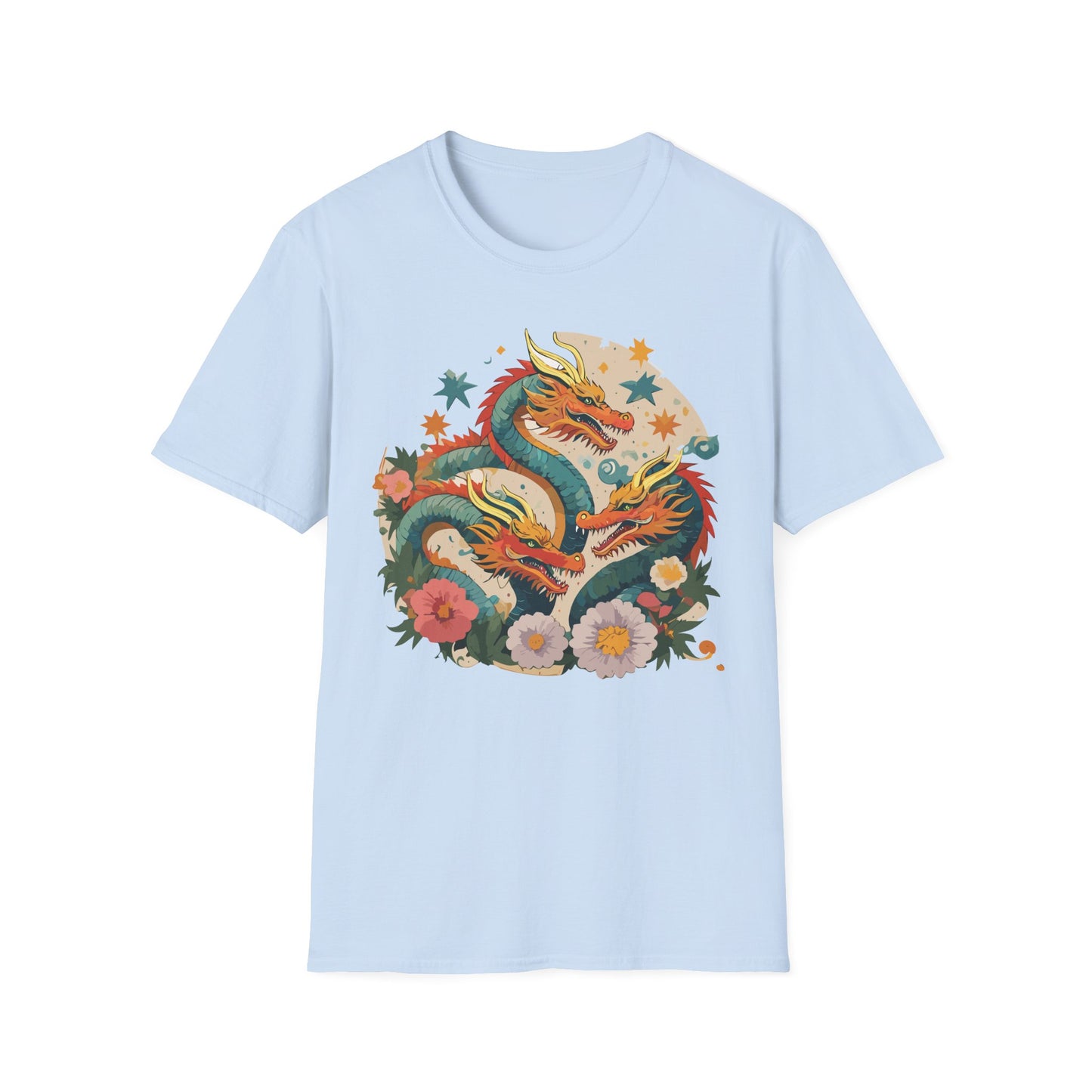 Dragon T Shirt, Dragon Shirt, Shirt with Animals, Animal Shirt