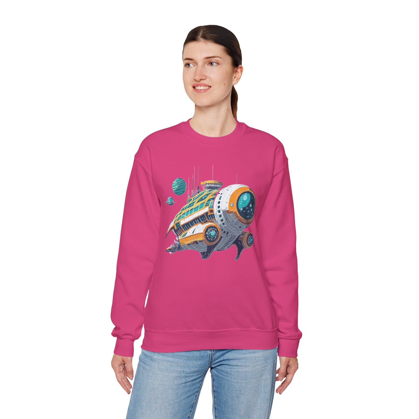 Space Shuttle Sweatshirt, Cosmic Sweatshirt, Astronaut Sweatshirt, Space Cosmic Sweatshirt