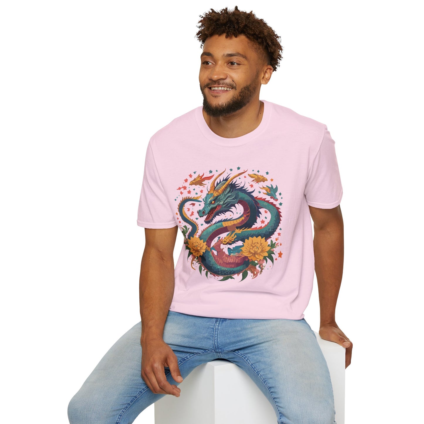 Dragon T Shirt, Dragon Shirt, Shirt with Animals, Animal Shirt