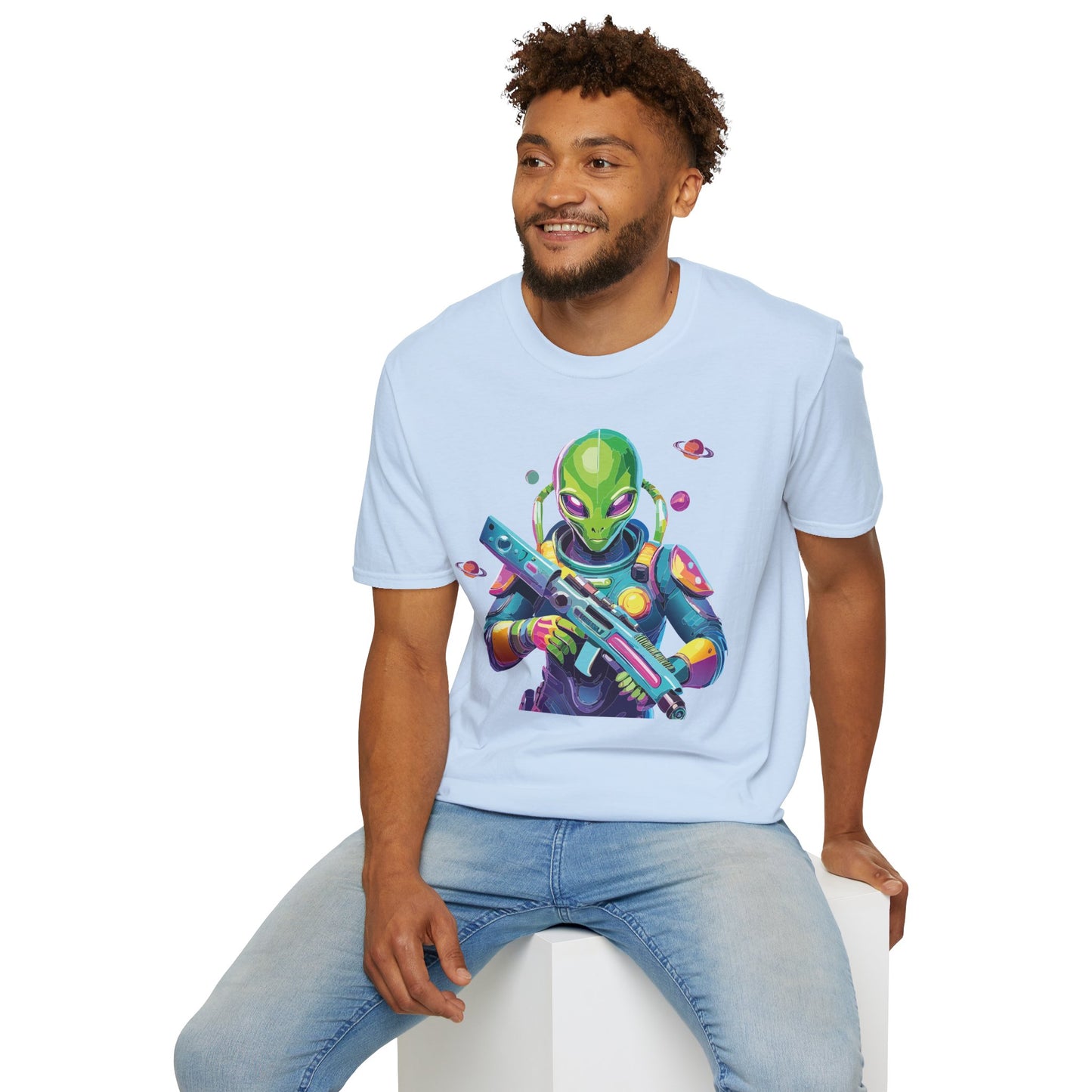 Alien T Shirt, Cosmos Shirt, Shirt with Aliens, Cosmo Shirts