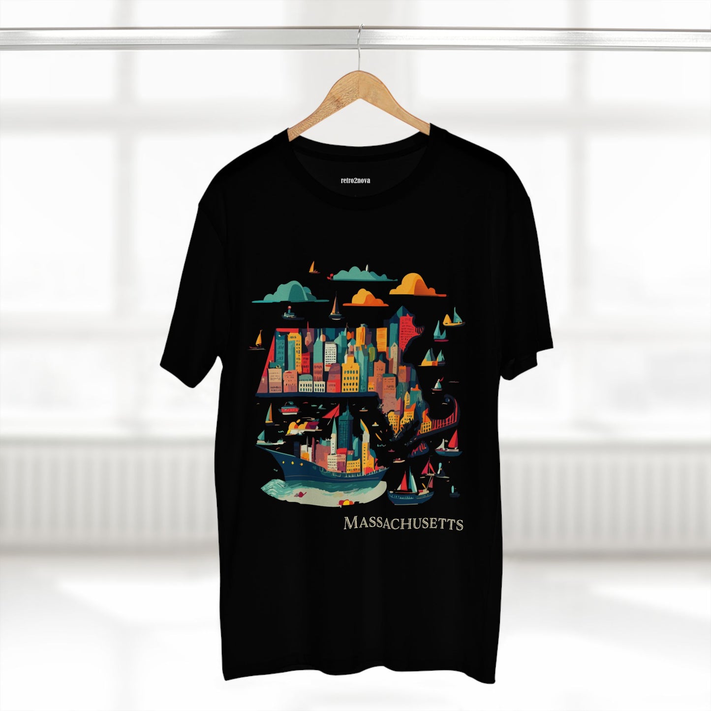 US State Shirts, Massachusetts Shirt