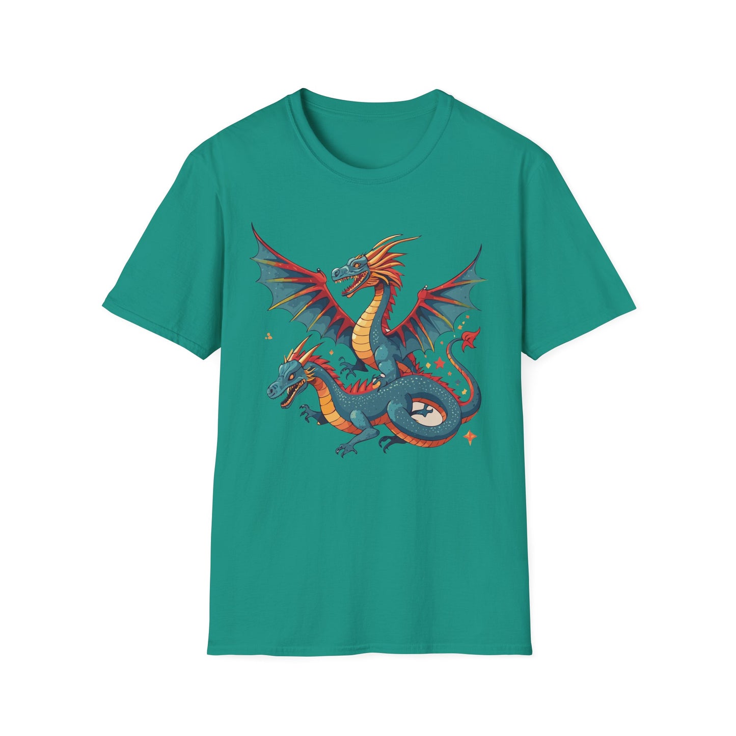 Dragon T Shirt, Dragon Shirt, Shirt with Animals, Animal Shirt