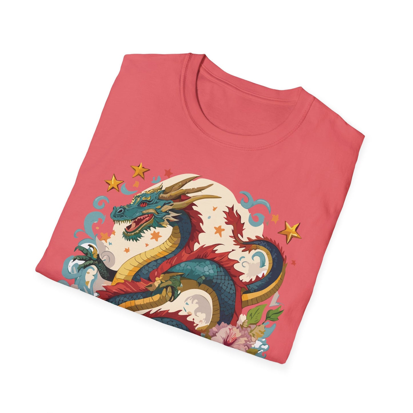 Dragon T Shirt, Dragon Shirt, Shirt with Animals, Animal Shirt
