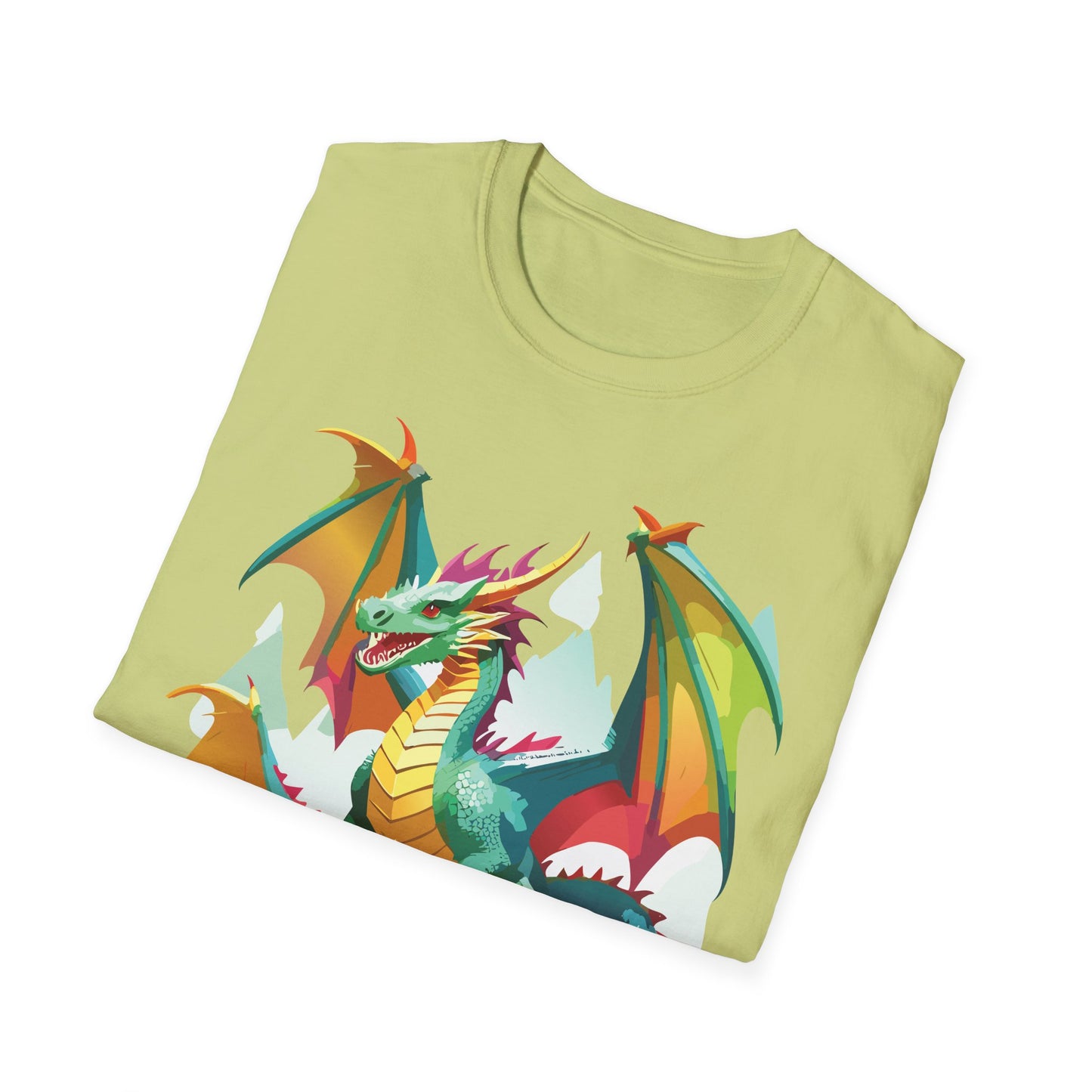 Dragon T Shirt, Dragon Shirt, Shirt with Animals, Animal Shirt