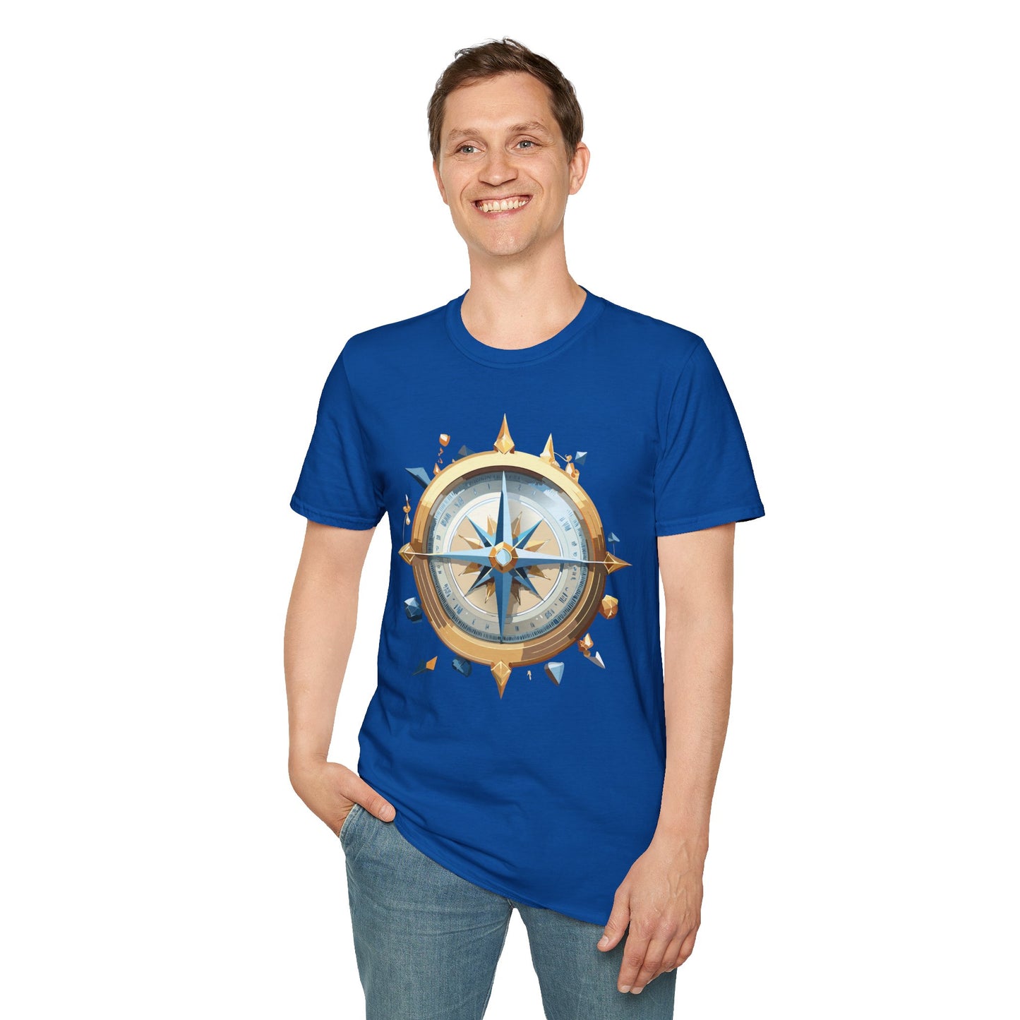Compass T Shirt, Compass Shirt, Shirt with Compass, Navigator Shirt