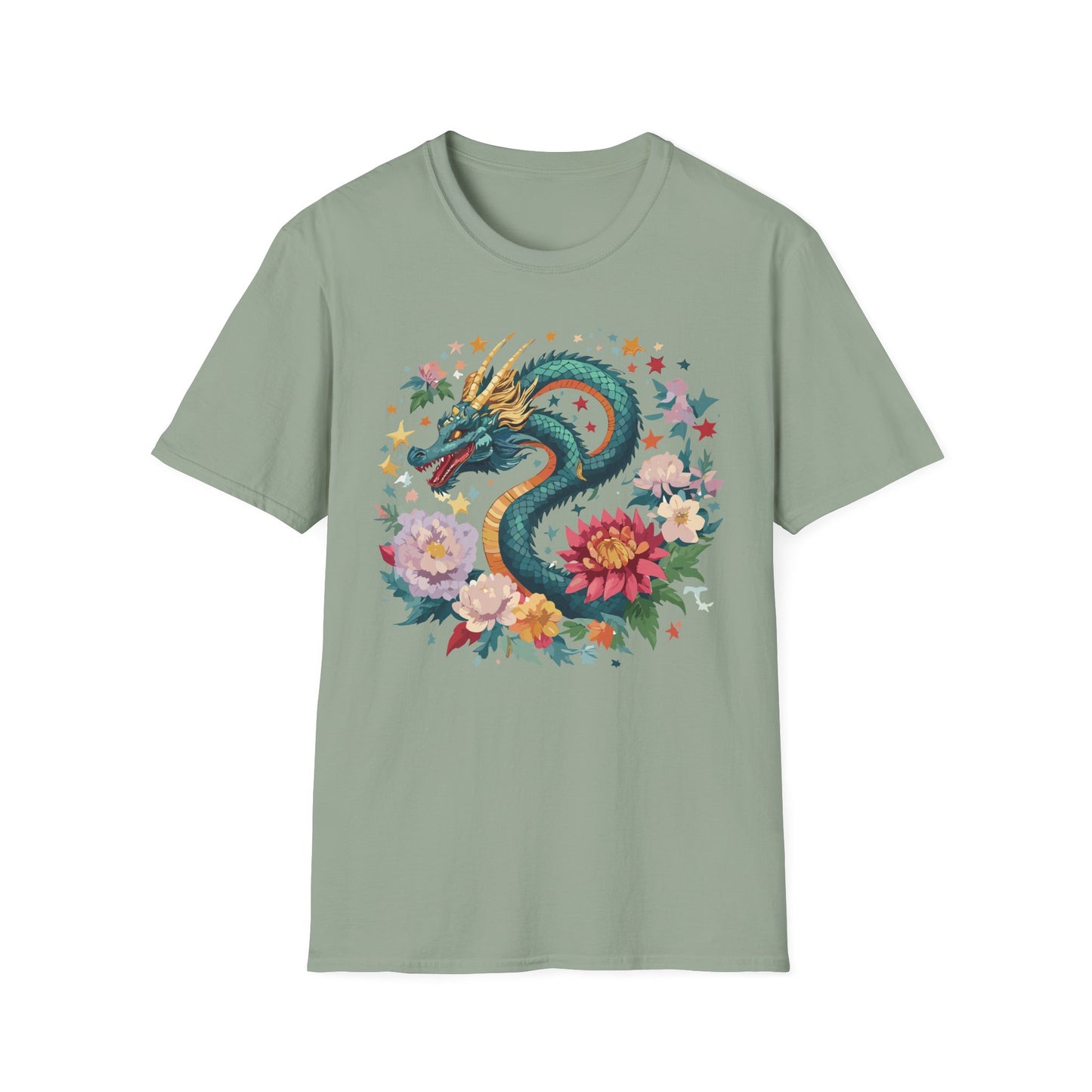 Dragon T Shirt, Dragon Shirt, Shirt with Animals, Animal Shirt