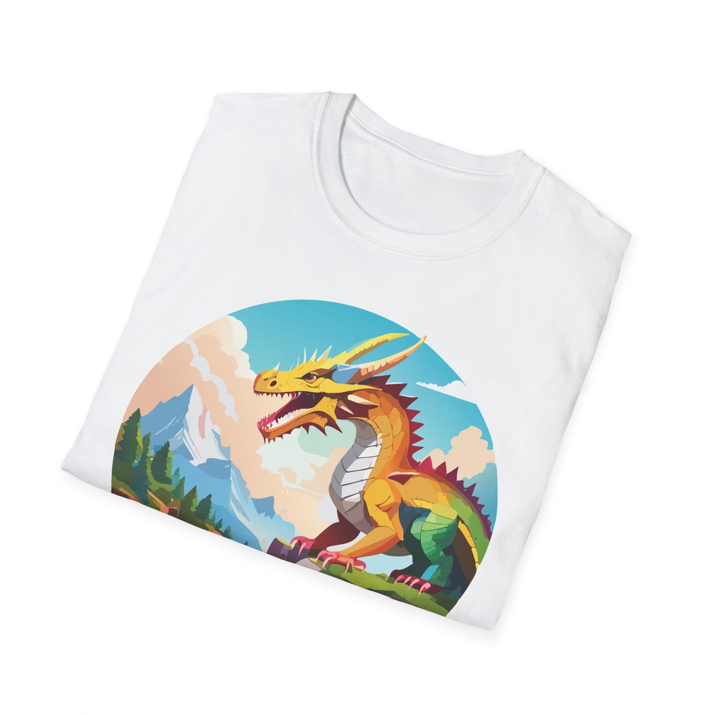 Dragon T Shirt, Dragon Shirt, Shirt with Animals, Animal Shirt