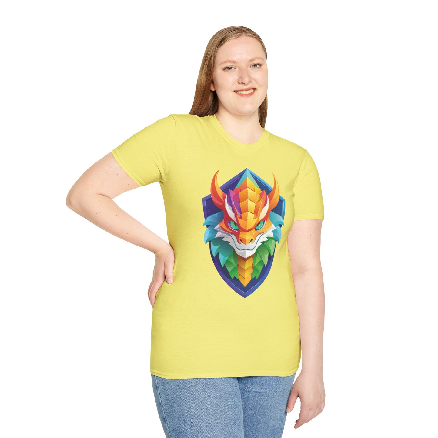 Dragon T Shirt, Dragon Shirt, Shirt with Animals, Animal Shirt