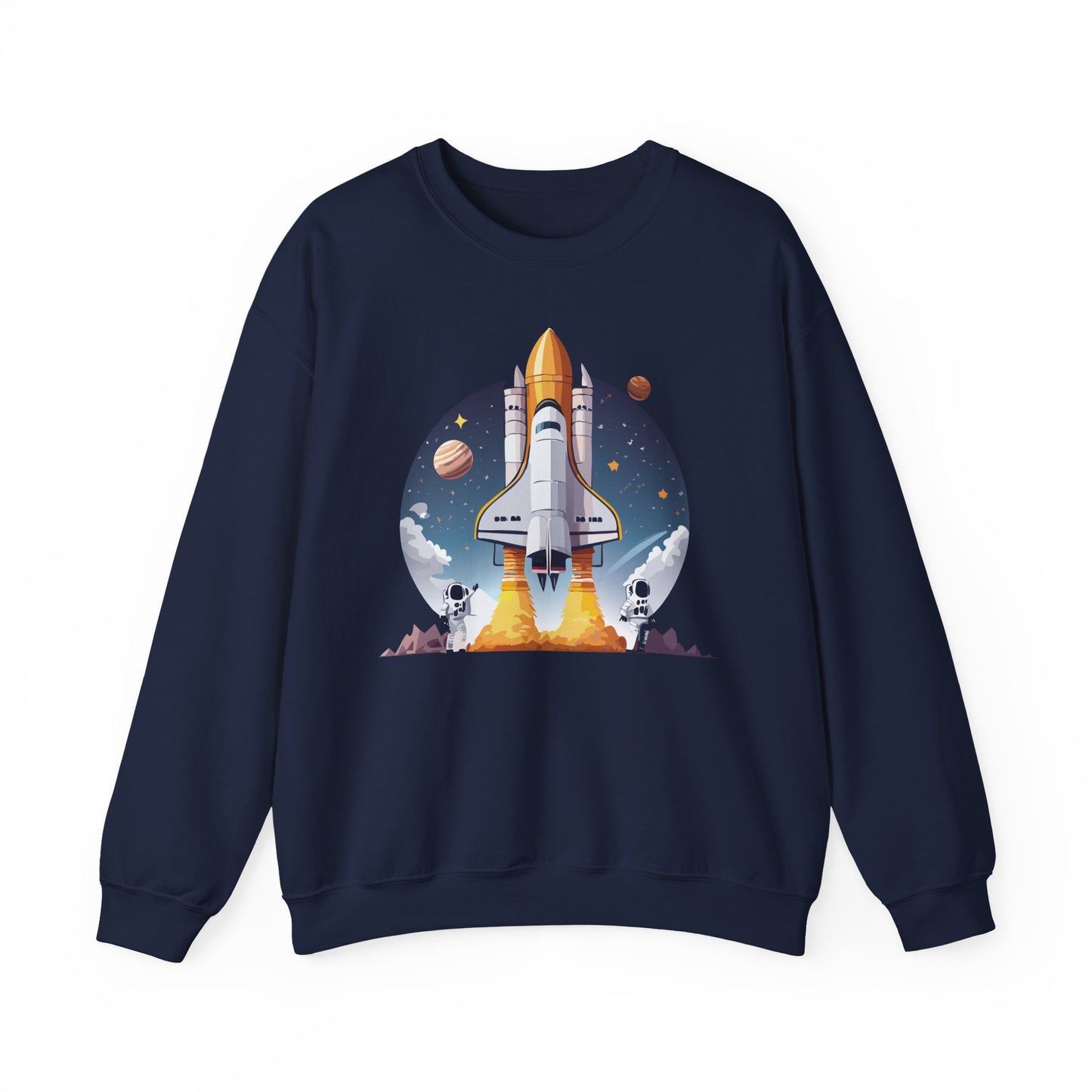 Space Shuttle Sweatshirt, Cosmic Sweatshirt, Astronaut Sweatshirt, Space Cosmic Sweatshirt