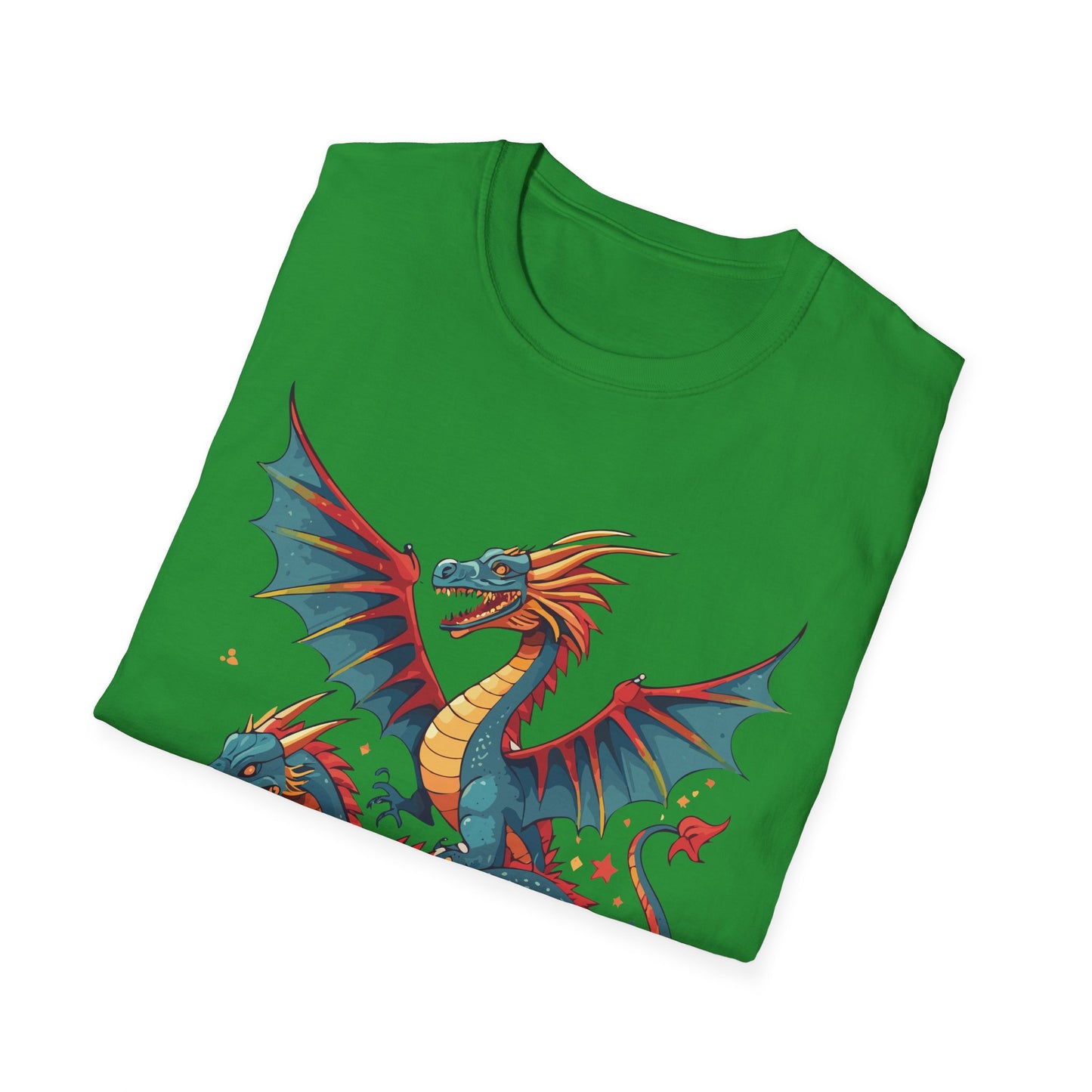 Dragon T Shirt, Dragon Shirt, Shirt with Animals, Animal Shirt