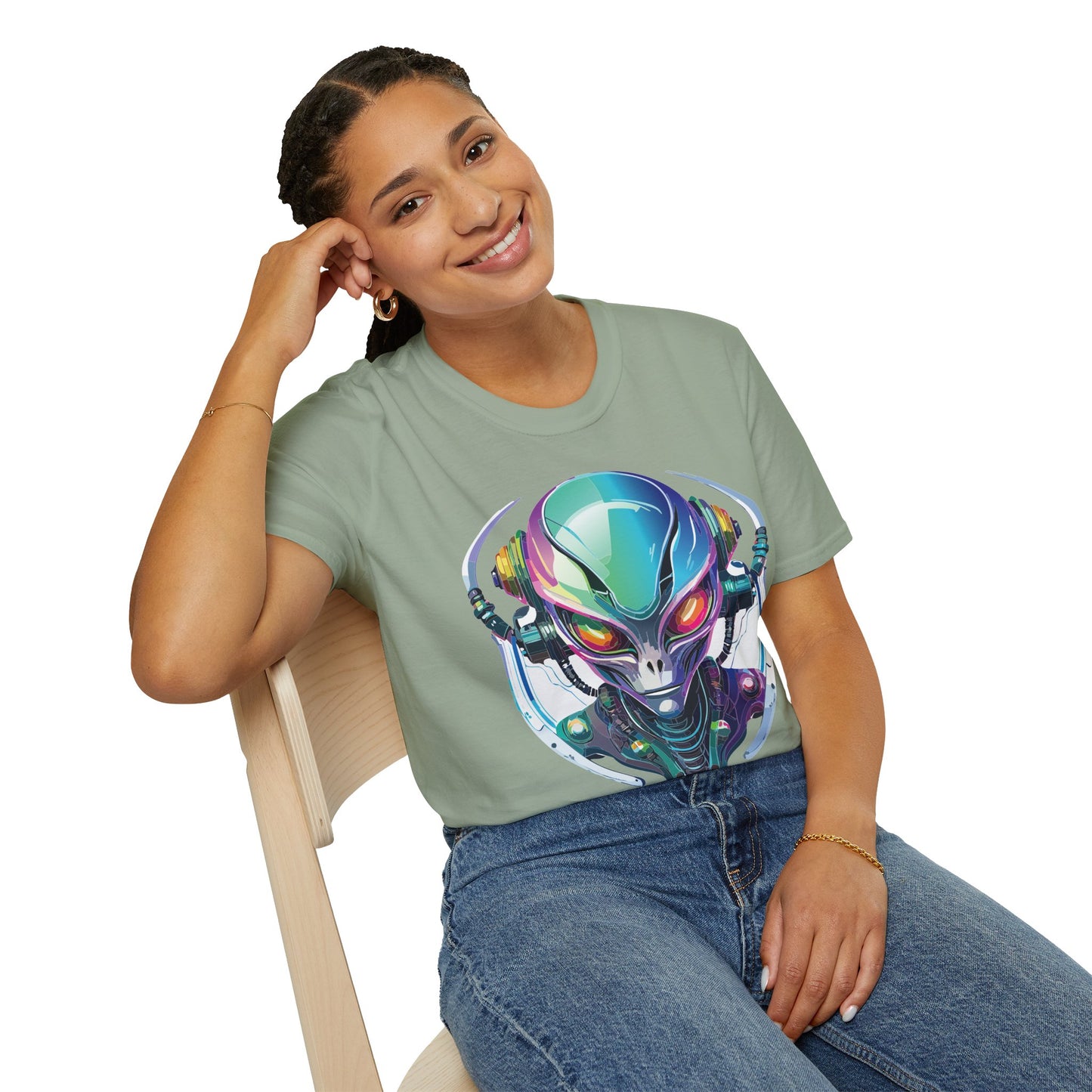 Alien T Shirt, Cosmos Shirt, Shirt with Aliens, Cosmo Shirts