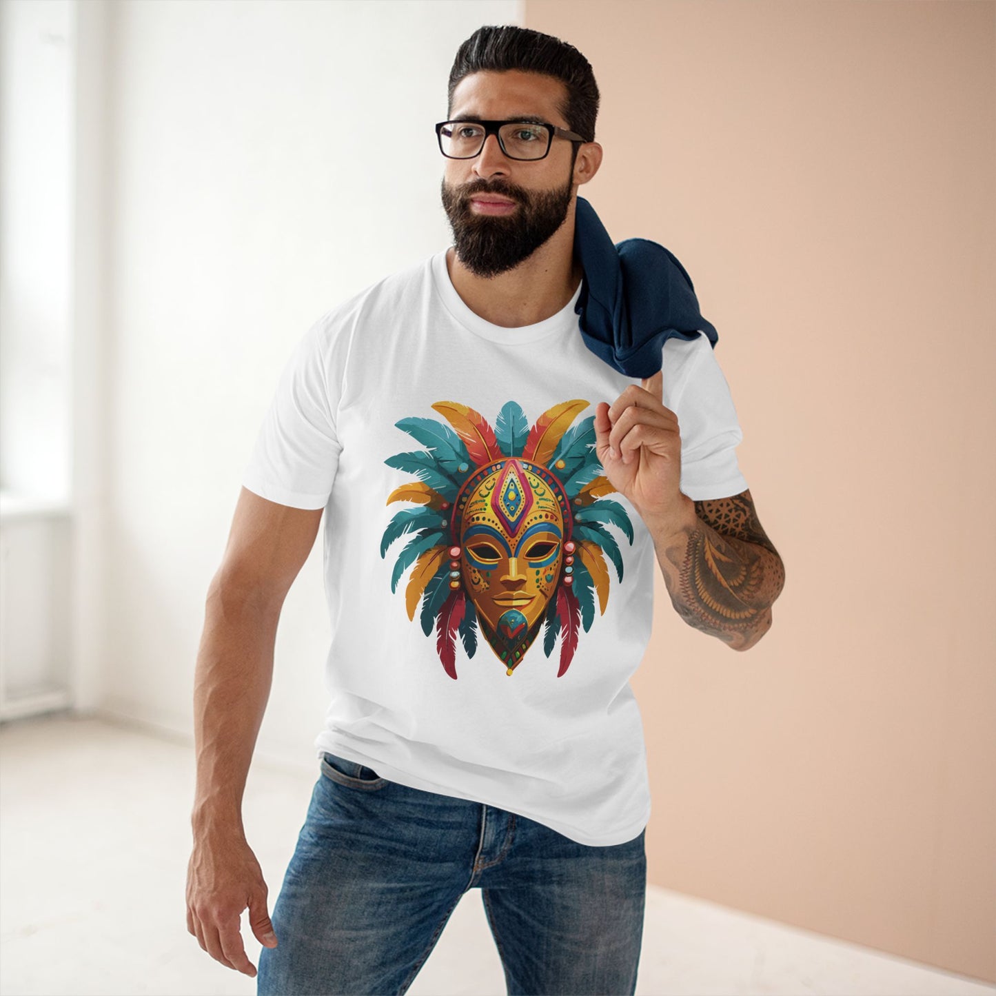 Mask Shirt, Shirt with Face - SudokuS