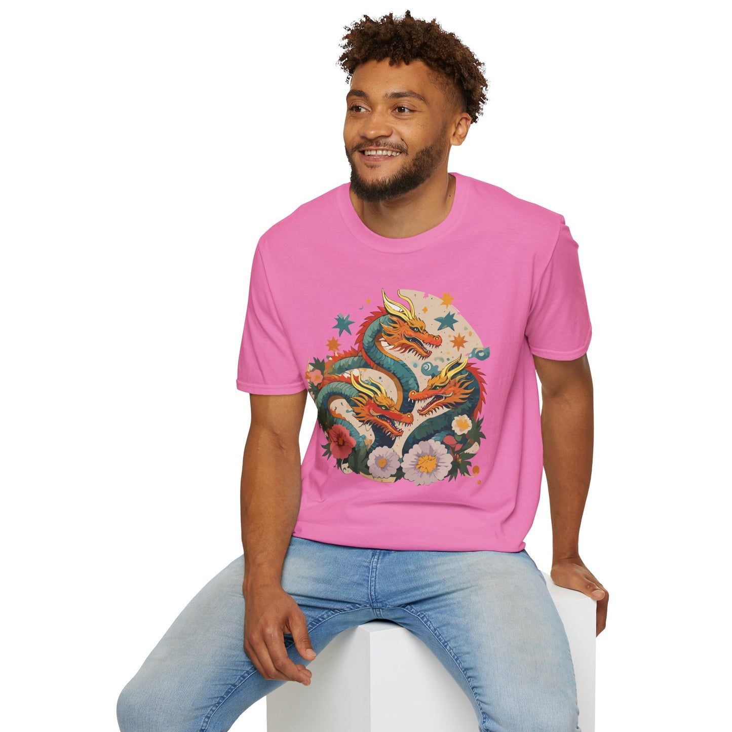 Dragon T Shirt, Dragon Shirt, Shirt with Animals, Animal Shirt