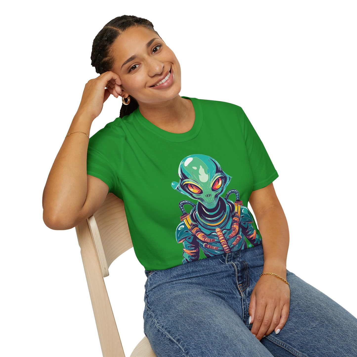 Alien T Shirt, Cosmos Shirt, Shirt with Aliens, Cosmo Shirts