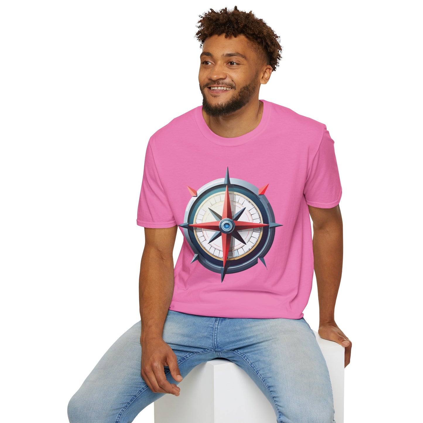 Compass T Shirt, Compass Shirt, Shirt with Compass, Navigator Shirt