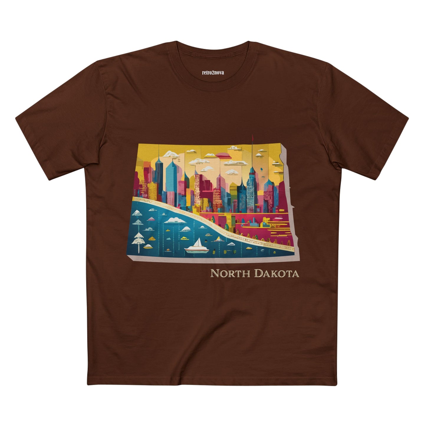 US State Shirts, North Dakota Shirt
