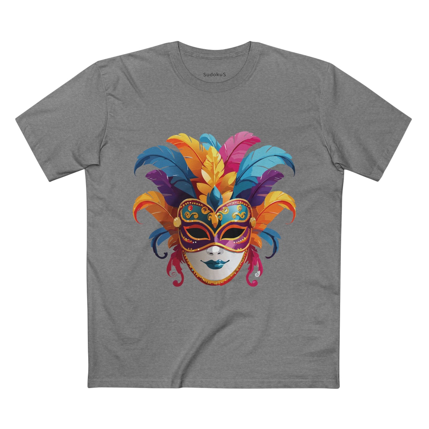 Mask Shirt, Shirt with Face - SudokuS
