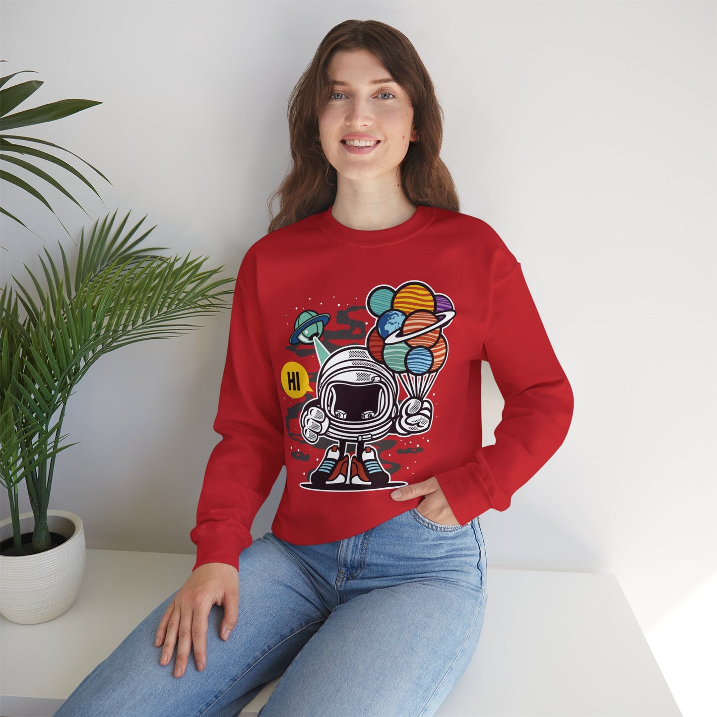 Space Shuttle Sweatshirt, Cosmic Sweatshirt, Astronaut Sweatshirt, Space Cosmic Sweatshirt