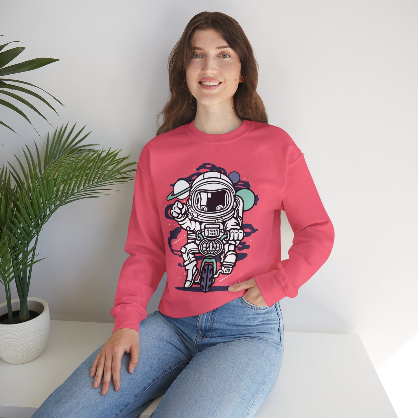 Space Shuttle Sweatshirt, Cosmic Sweatshirt, Astronaut Sweatshirt, Space Cosmic Sweatshirt