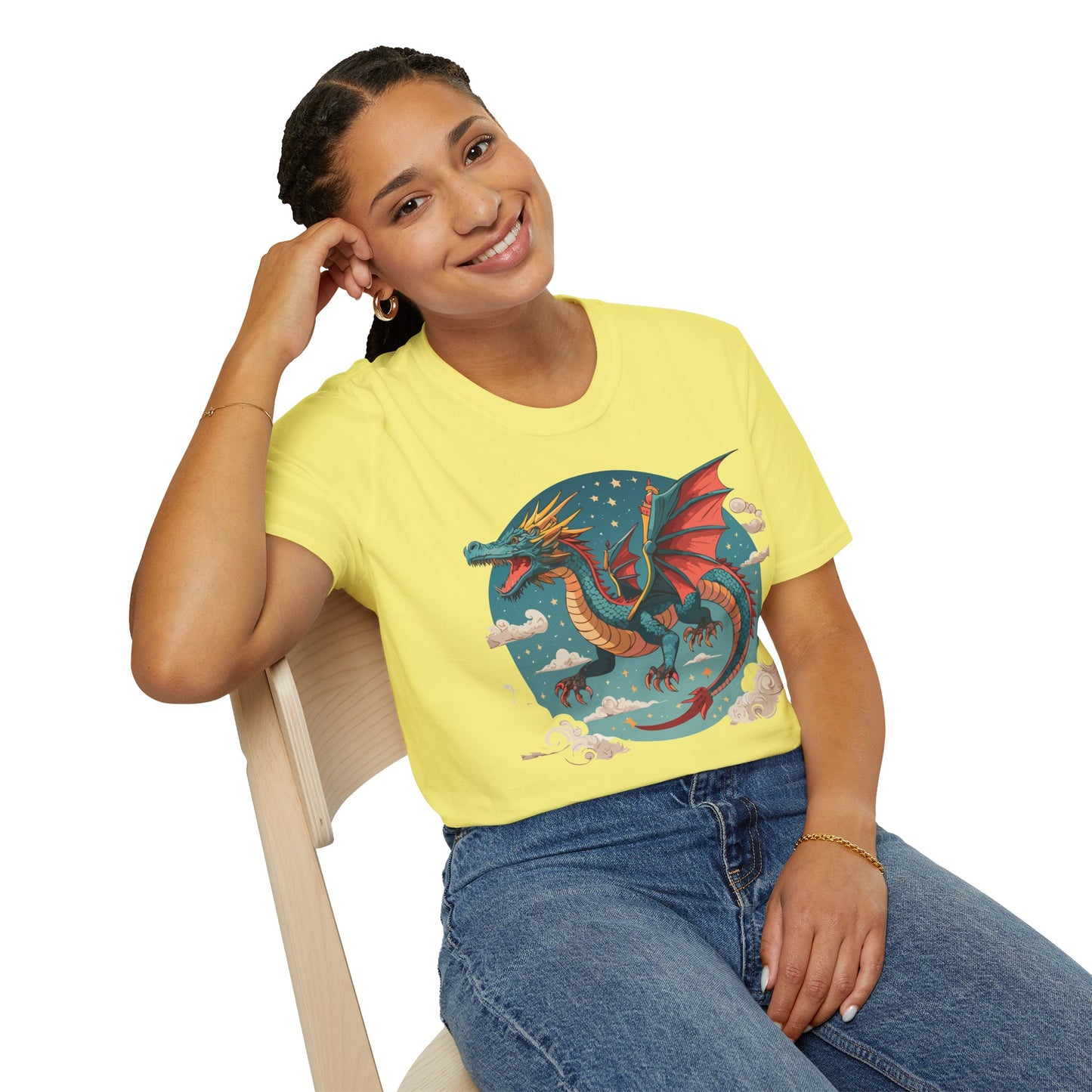 Dragon T Shirt, Dragon Shirt, Shirt with Animals, Animal Shirt