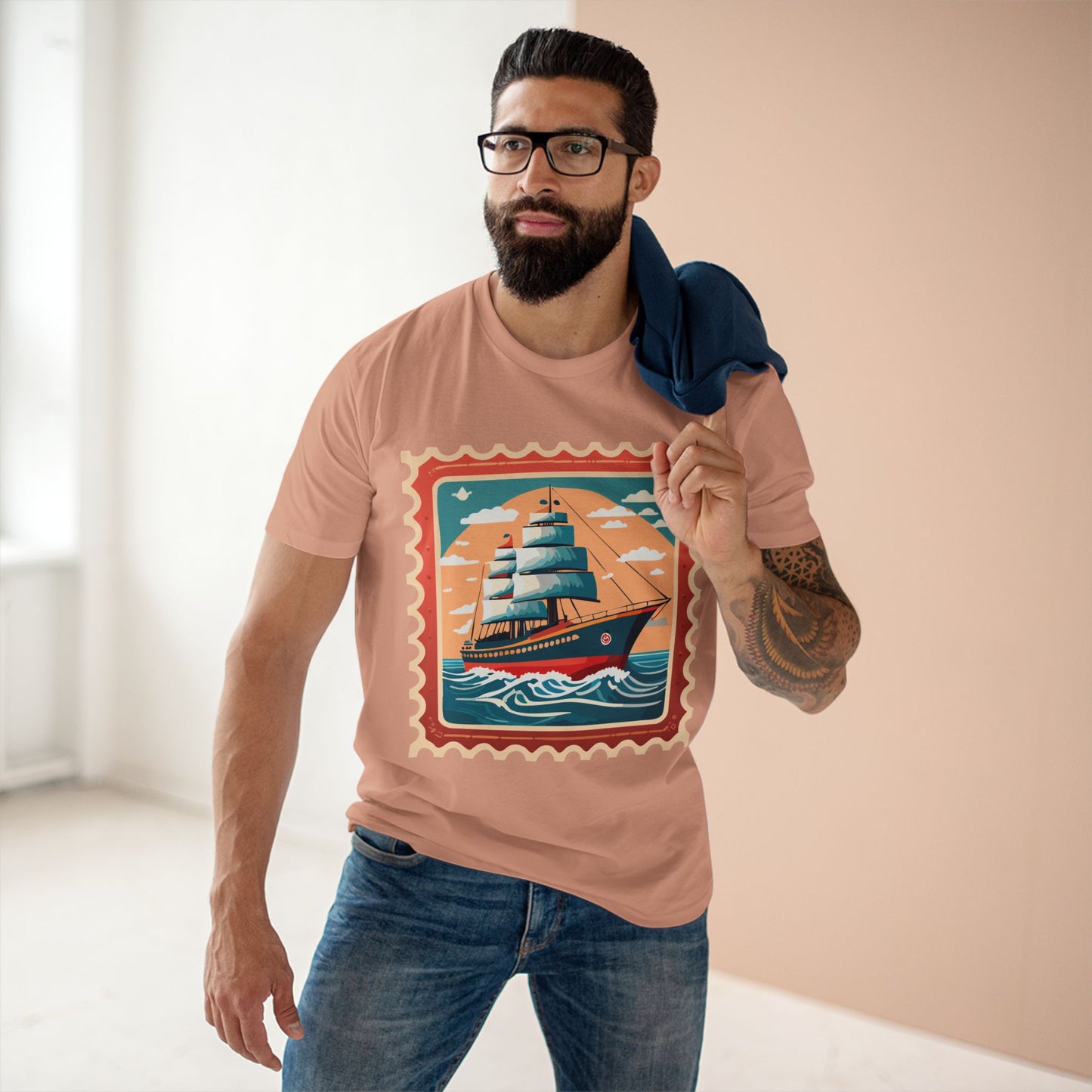 Stamp Shirt, Postage Stamp Shirt