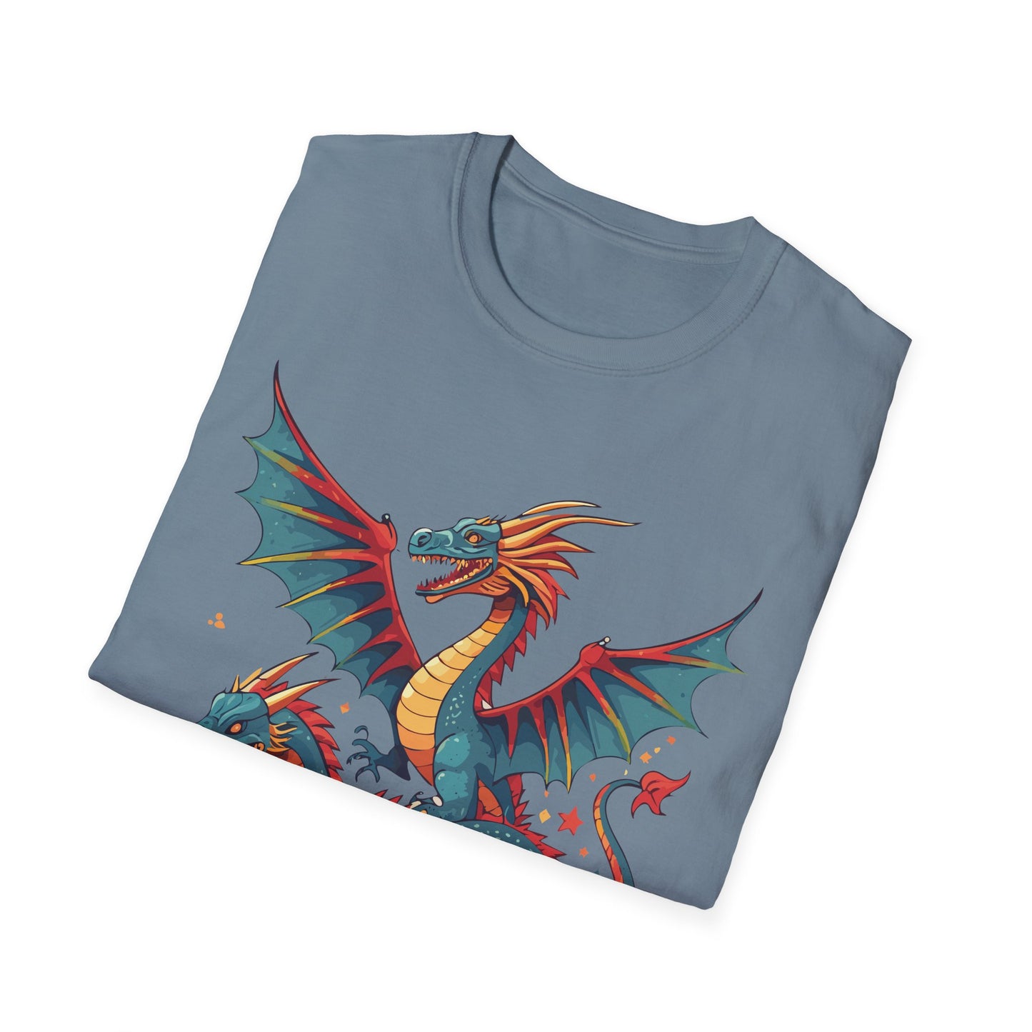 Dragon T Shirt, Dragon Shirt, Shirt with Animals, Animal Shirt