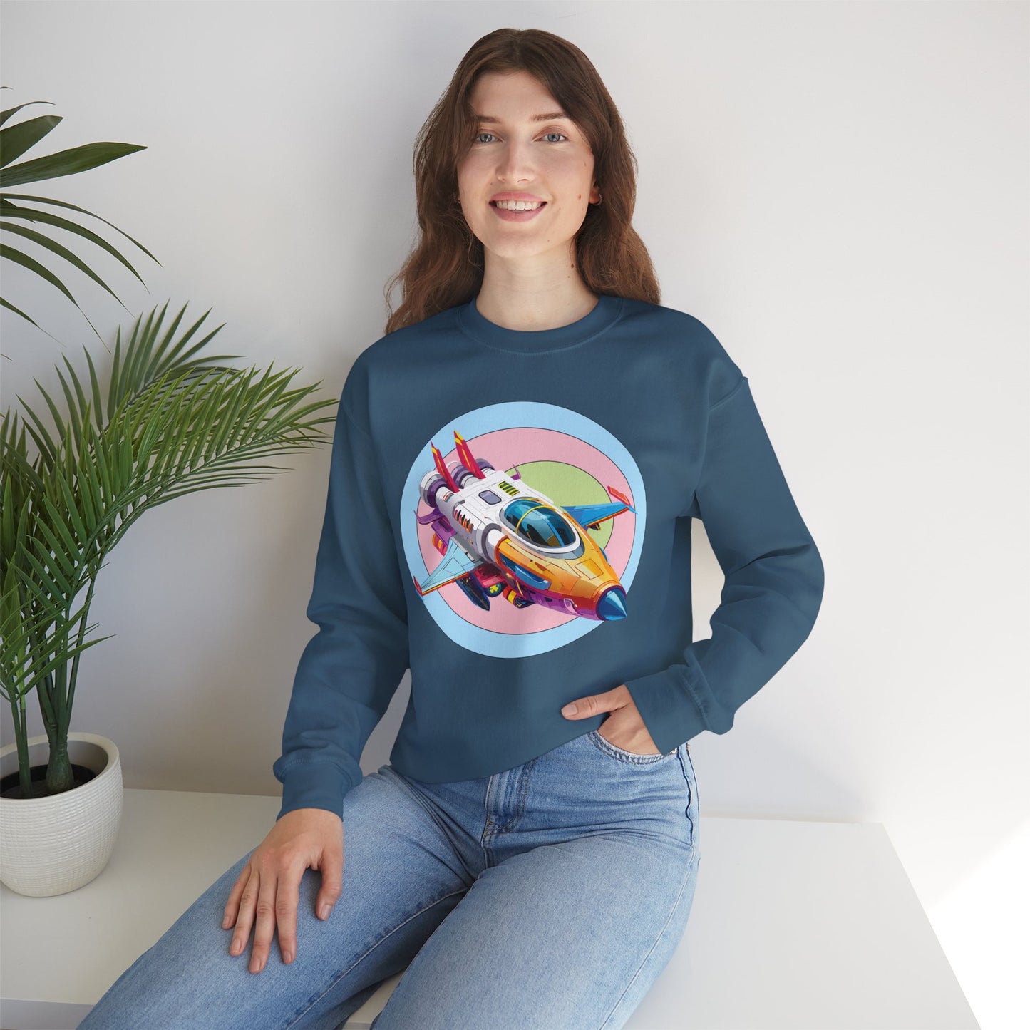 Space Shuttle Sweatshirt, Cosmic Sweatshirt, Astronaut Sweatshirt, Space Cosmic Sweatshirt