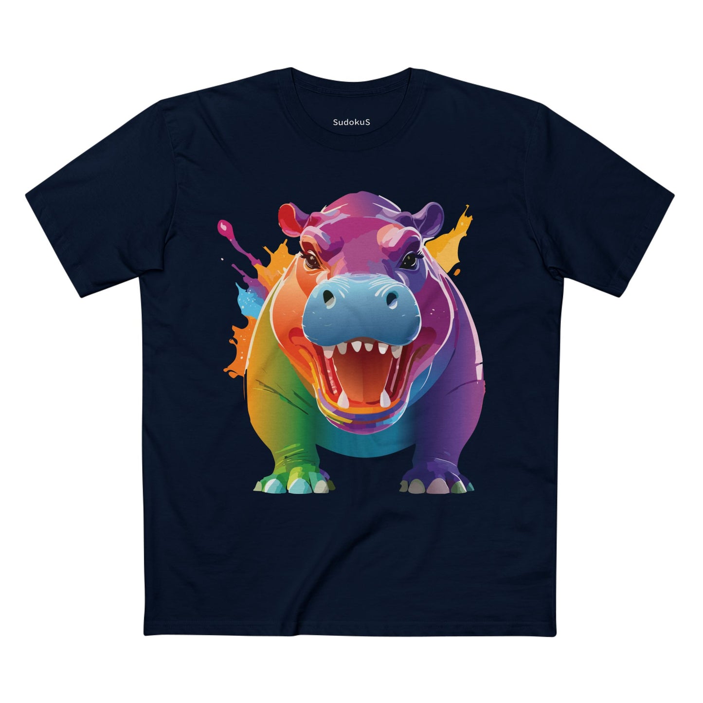 Animal Shirt, Hippo Shirt - SudokuS